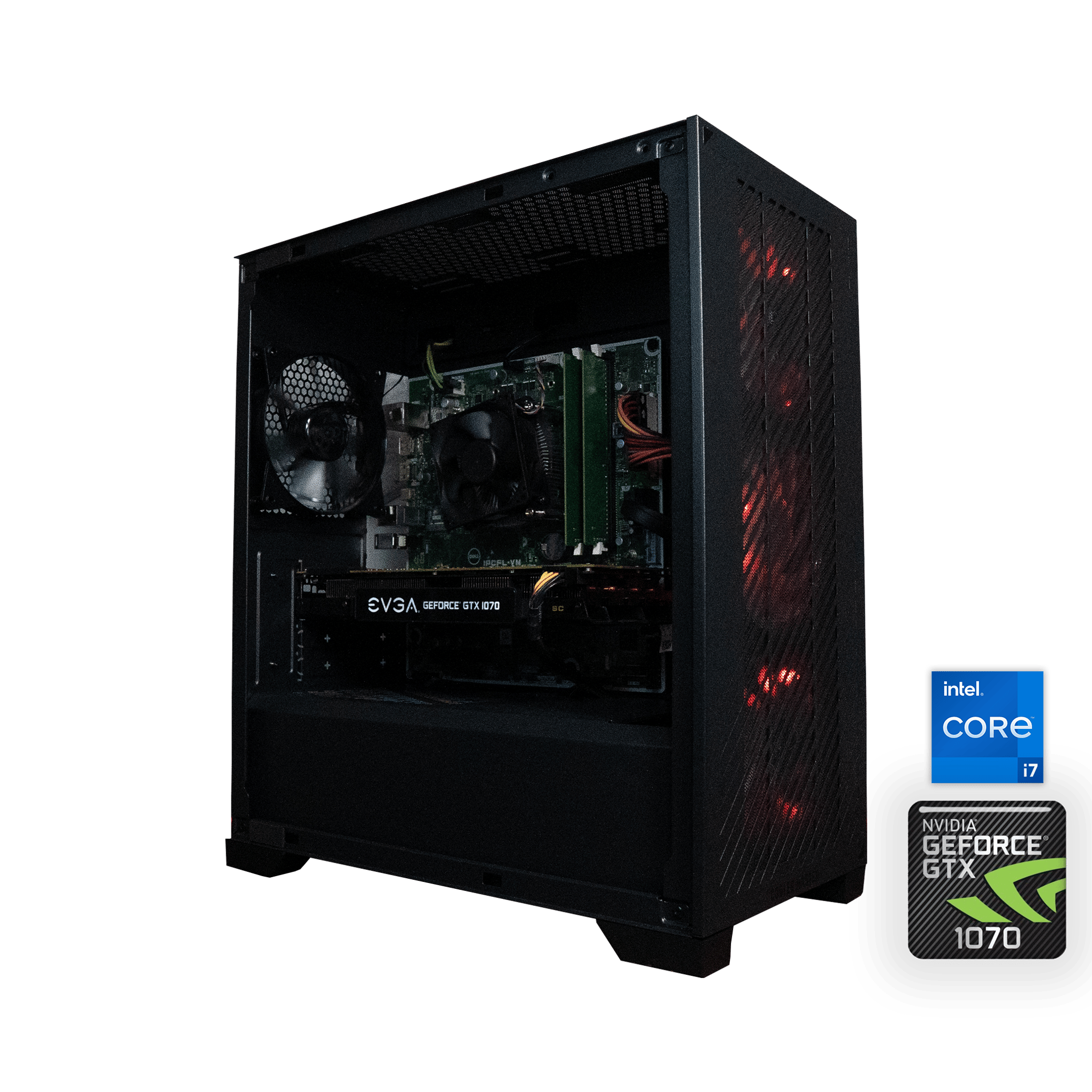 🩸🩸 BUDGET - Warzone Ready GAMING PC | EVGA GTX 1070 8GB | INTEL i7 8700K | 16GB DDR4 RAM | 1.24TB