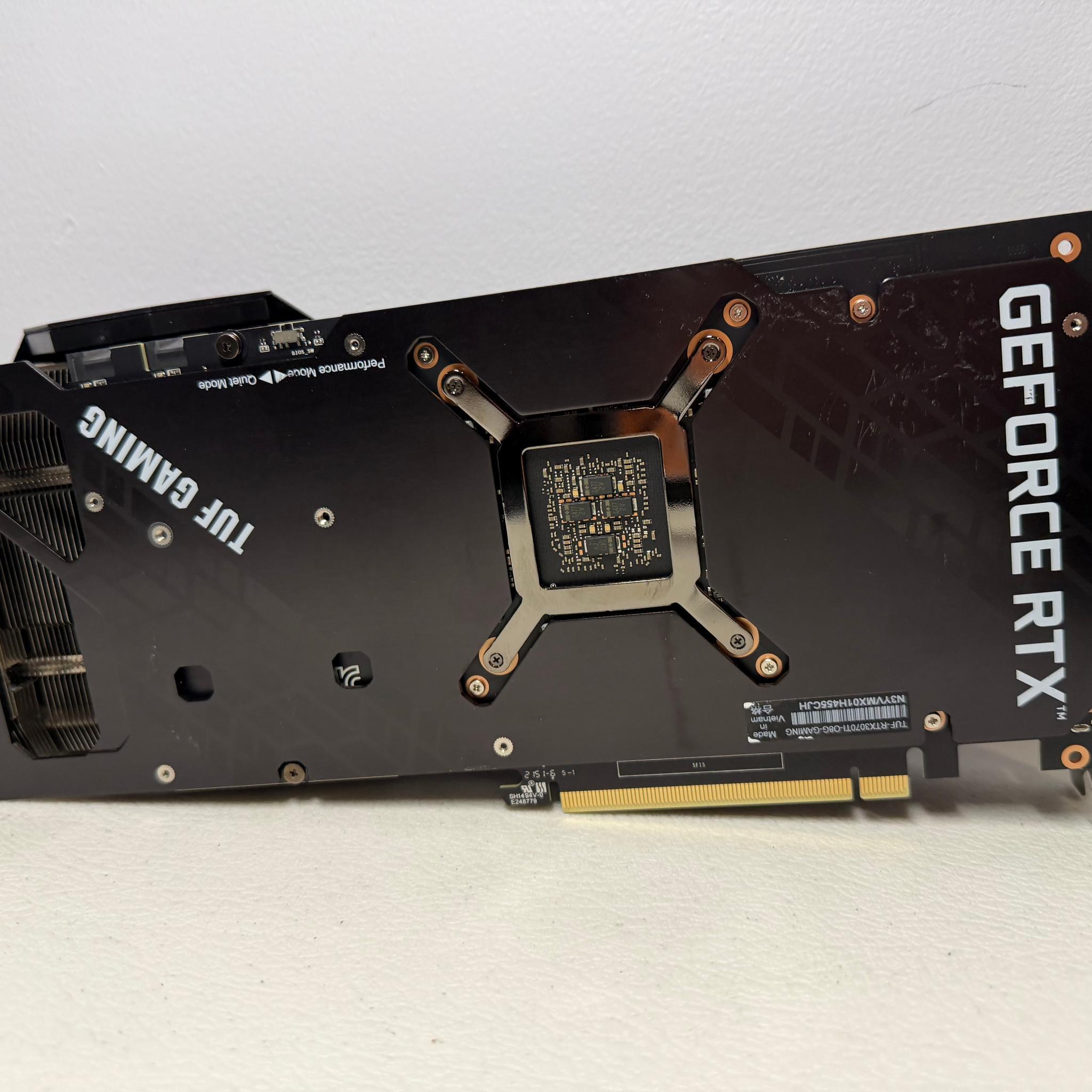 Asus TUF Gaming RTX 3070ti V1 Graphics Card GPU 3070 ti