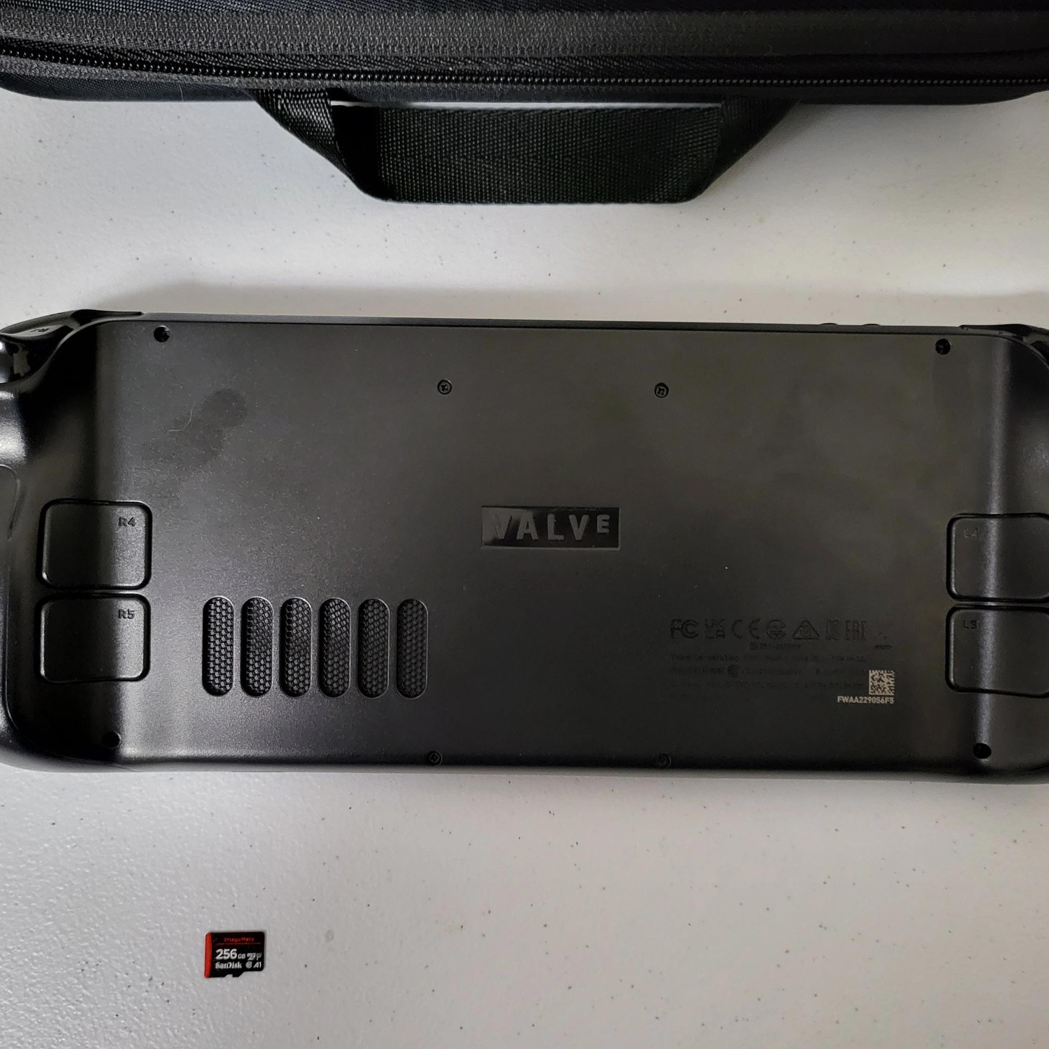 256GB Steam Deck with 256GB SD card