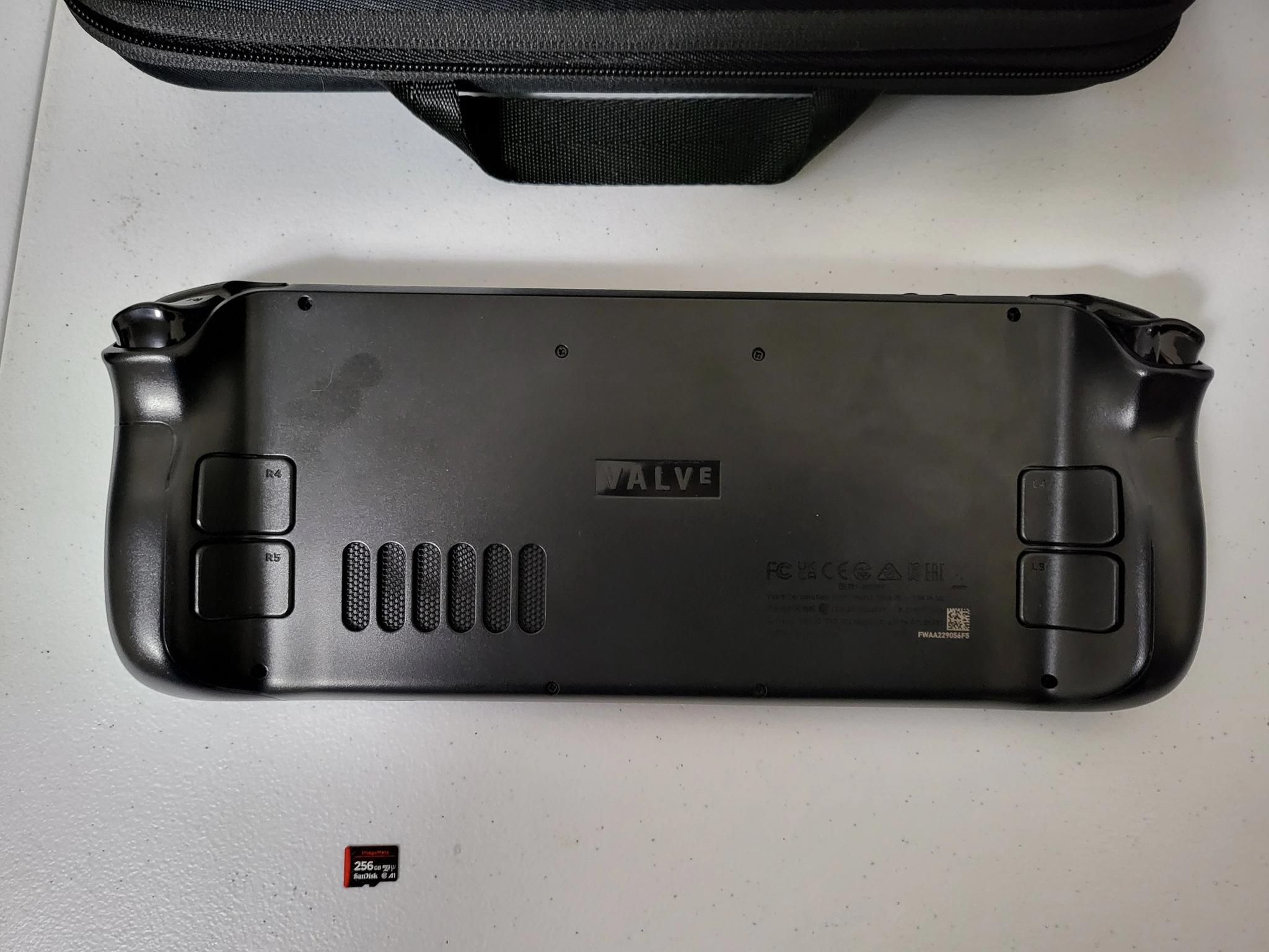 256GB Steam Deck with 256GB SD card
