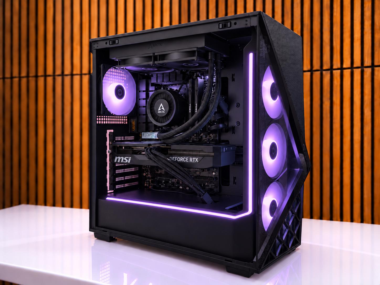 High End Gaming PC | 9800X3D | RTX 5070 12GB | 32GB DDR5 | NVME | Windows 11 | Wifi
