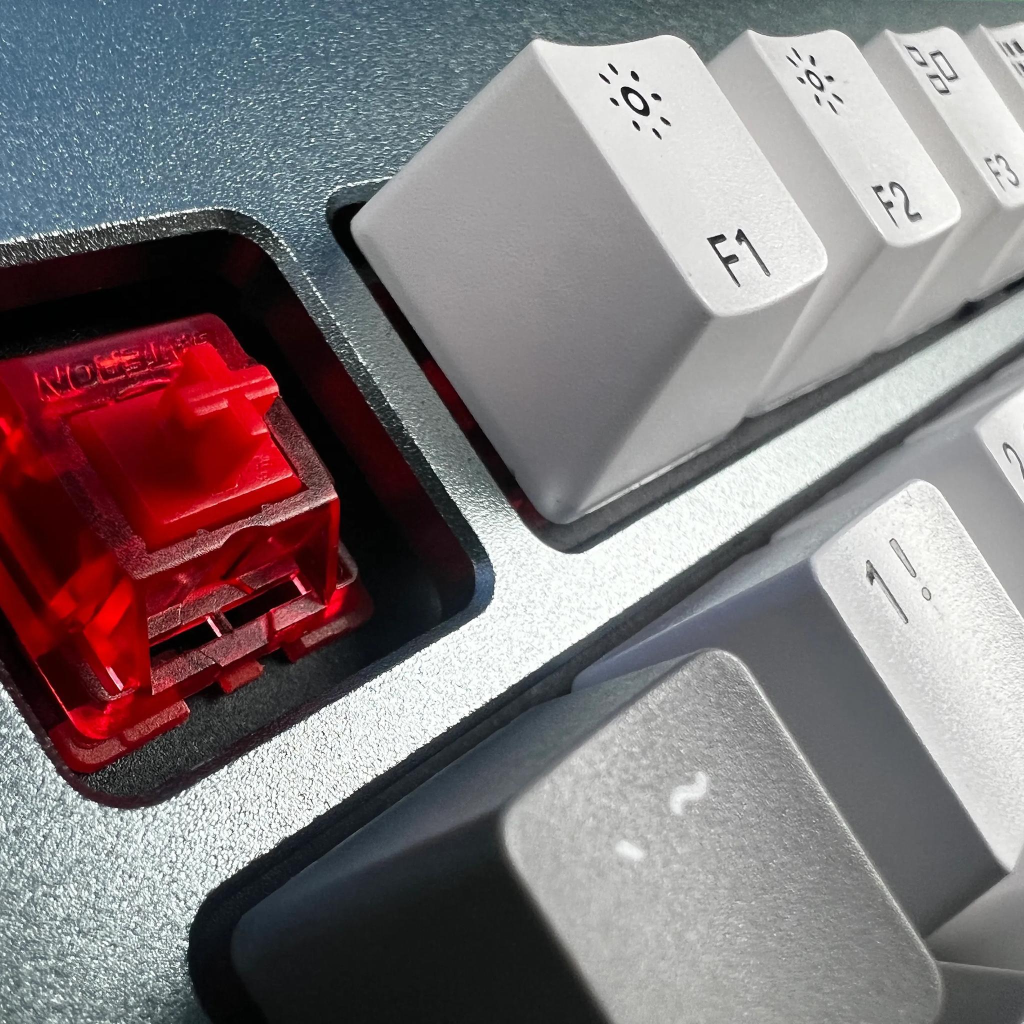 🖤⚪Silver Bullet⚪🖤 | Keychron Custom Aluminum 75% Mechanical Gaming Keyboard