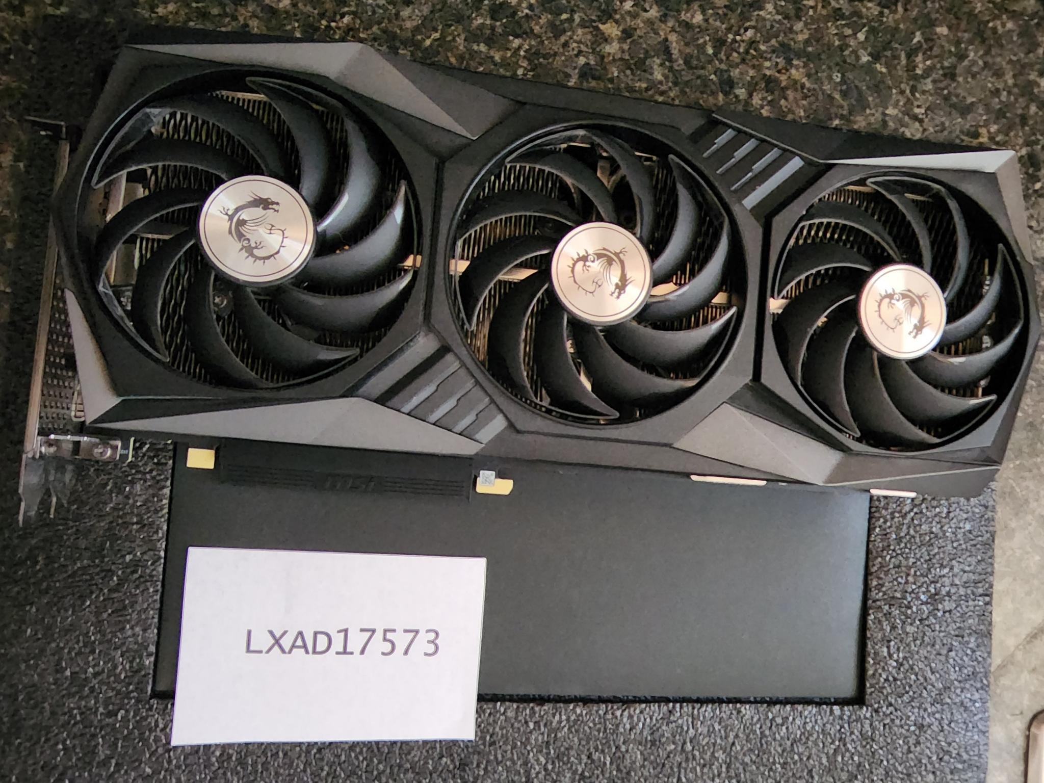 Mint MSI GeForce RTX 3080 10 GB GAMING X TRIO