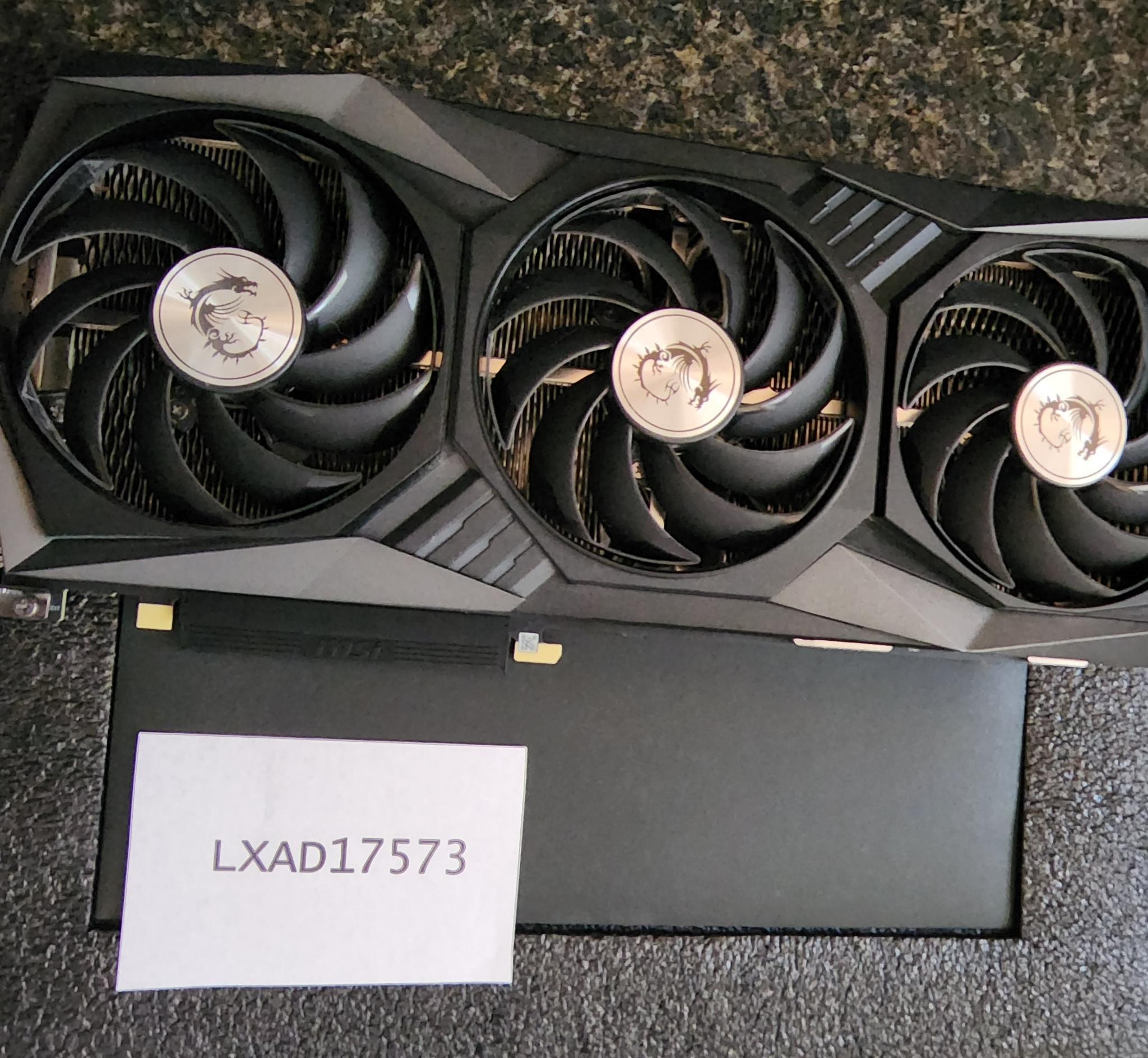 Mint MSI GeForce RTX 3080 10 GB GAMING X TRIO