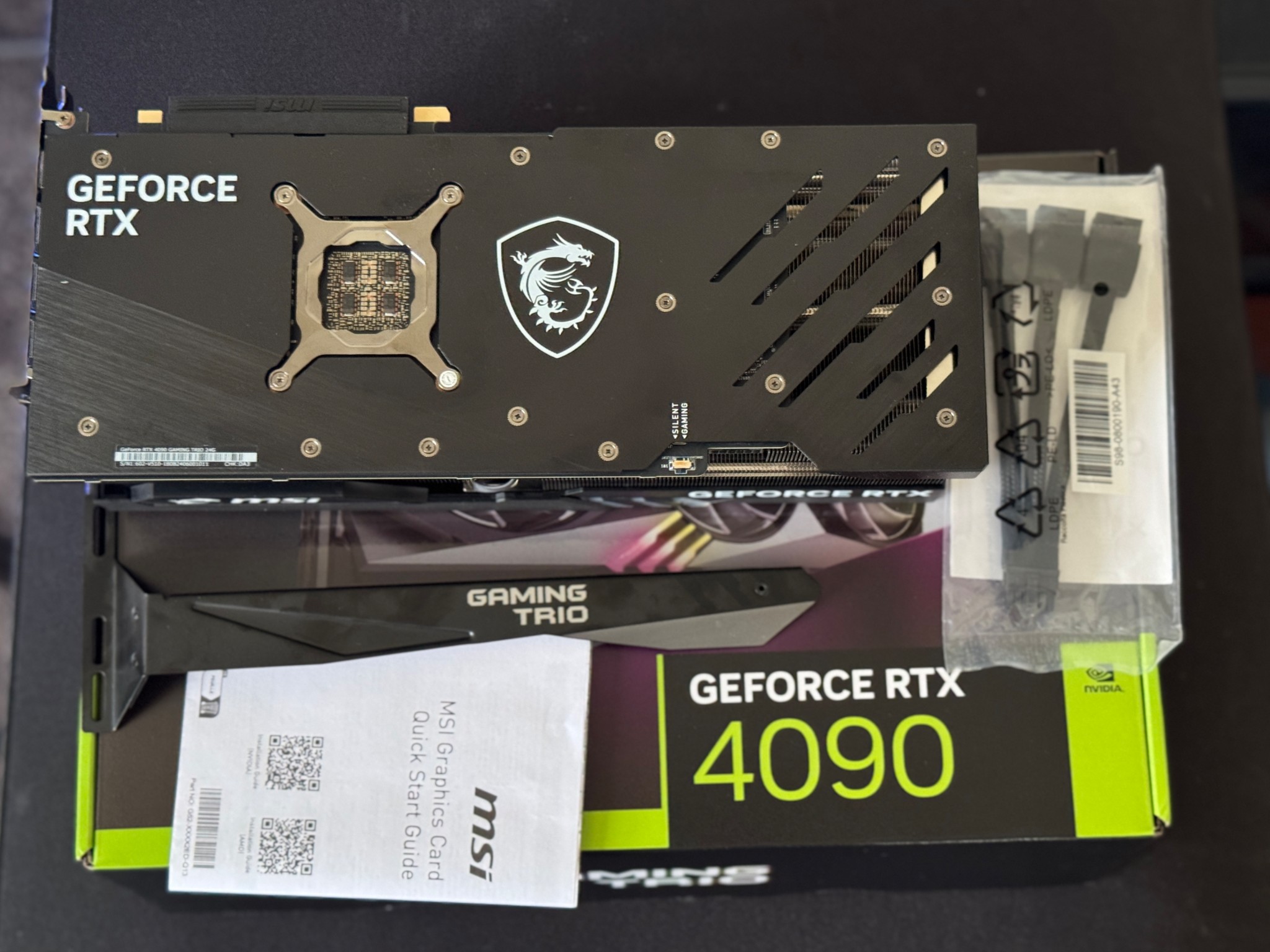 Geforce RTX 4090 msi Gaming Trio 24gb GDDR6X