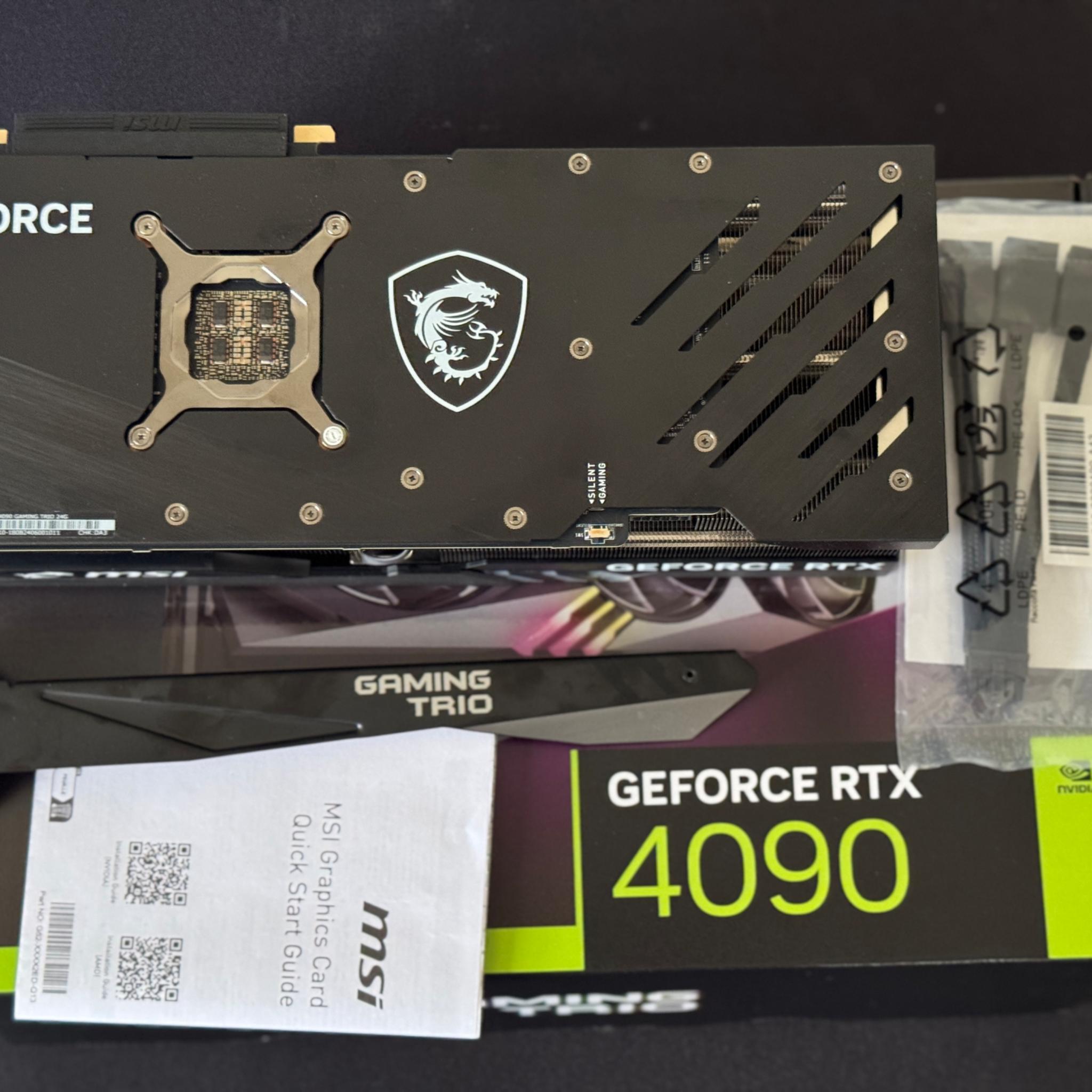 Geforce RTX 4090 msi Gaming Trio 24gb GDDR6X