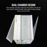 CORSAIR 6500D AIRFLOW White Mid-Tower ATX Dual Chamber PC Case
