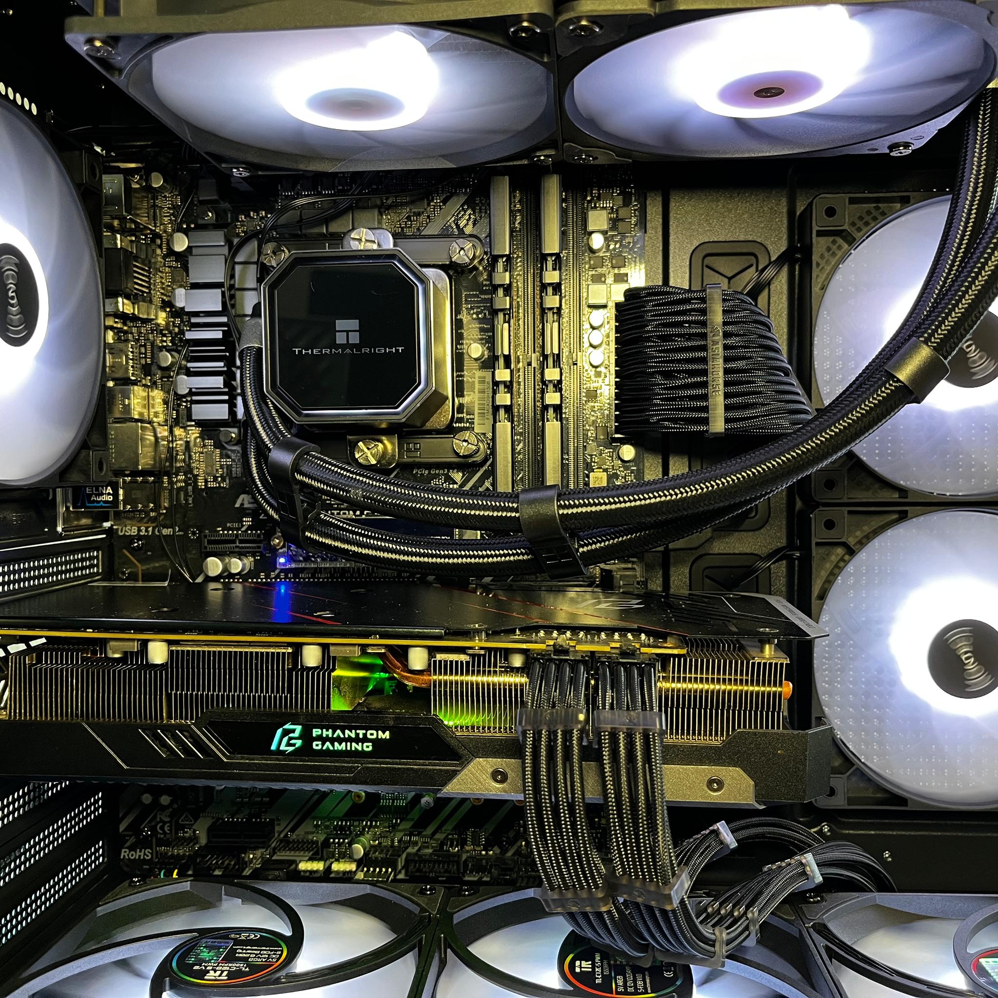 Black Gaming PC(RX 5700xt+ i5 8400)