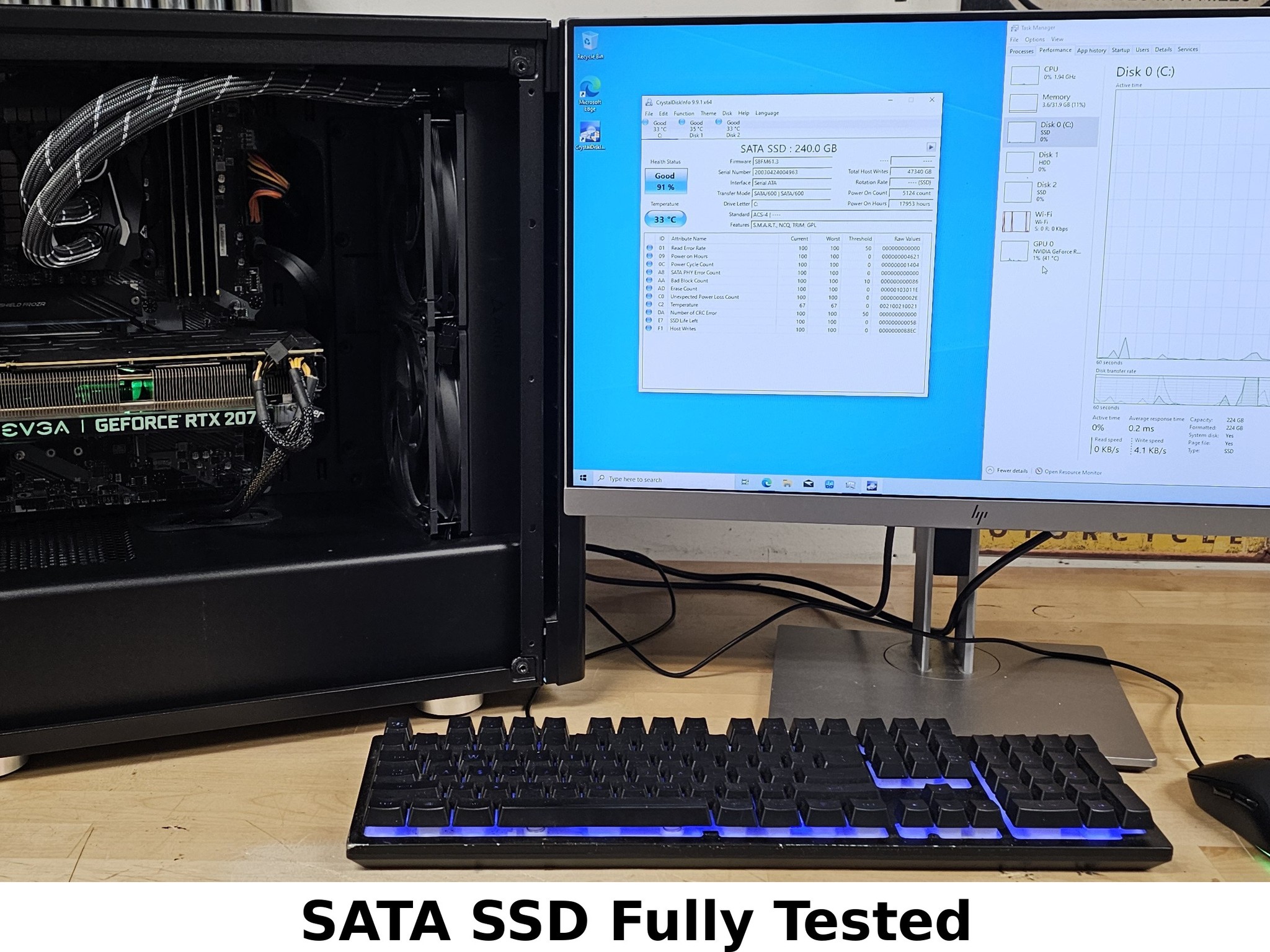 240GB 2.5" SATA SSD Inland