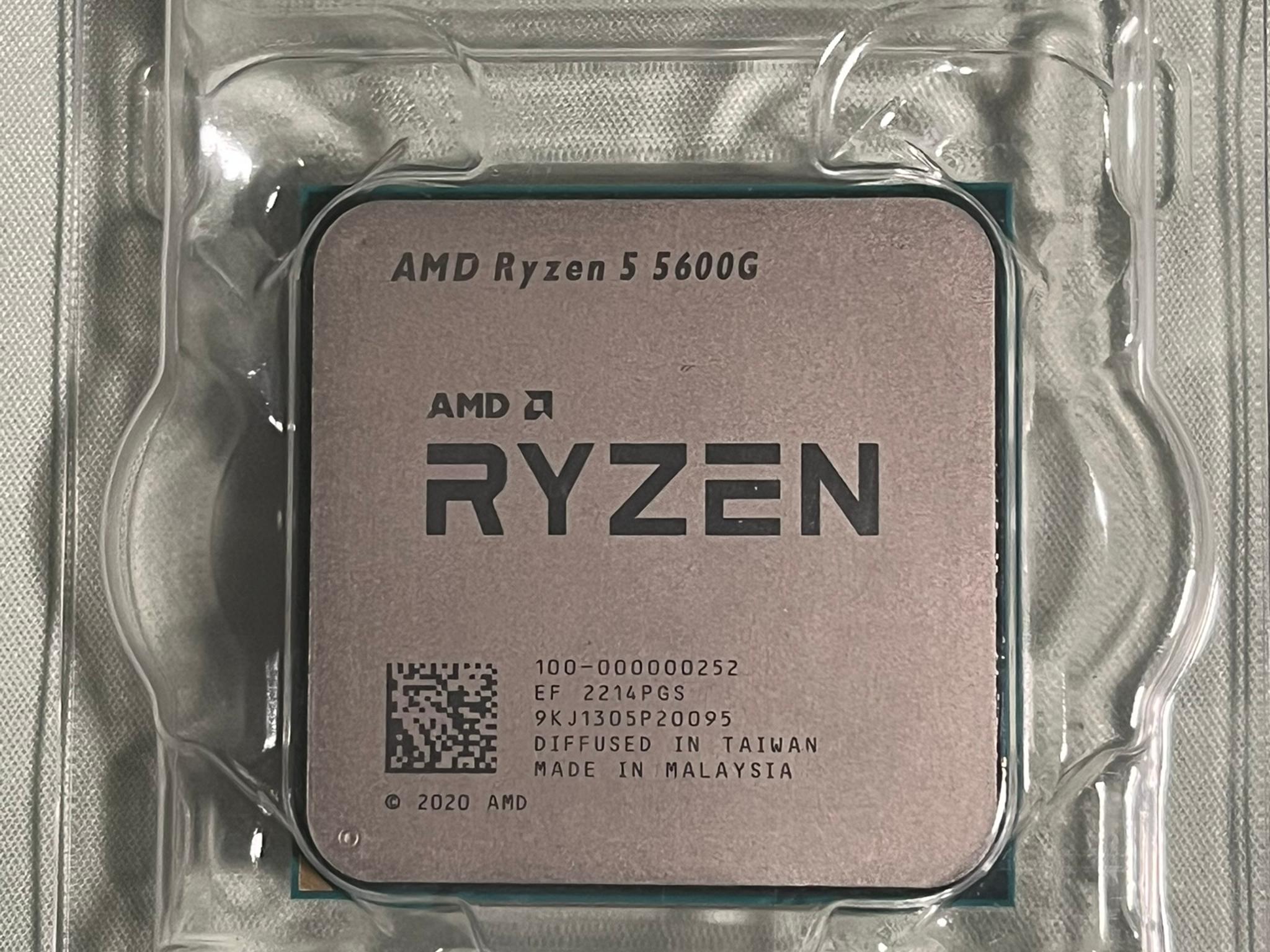 AMD Ryzen 5 5600G WITH COOLER