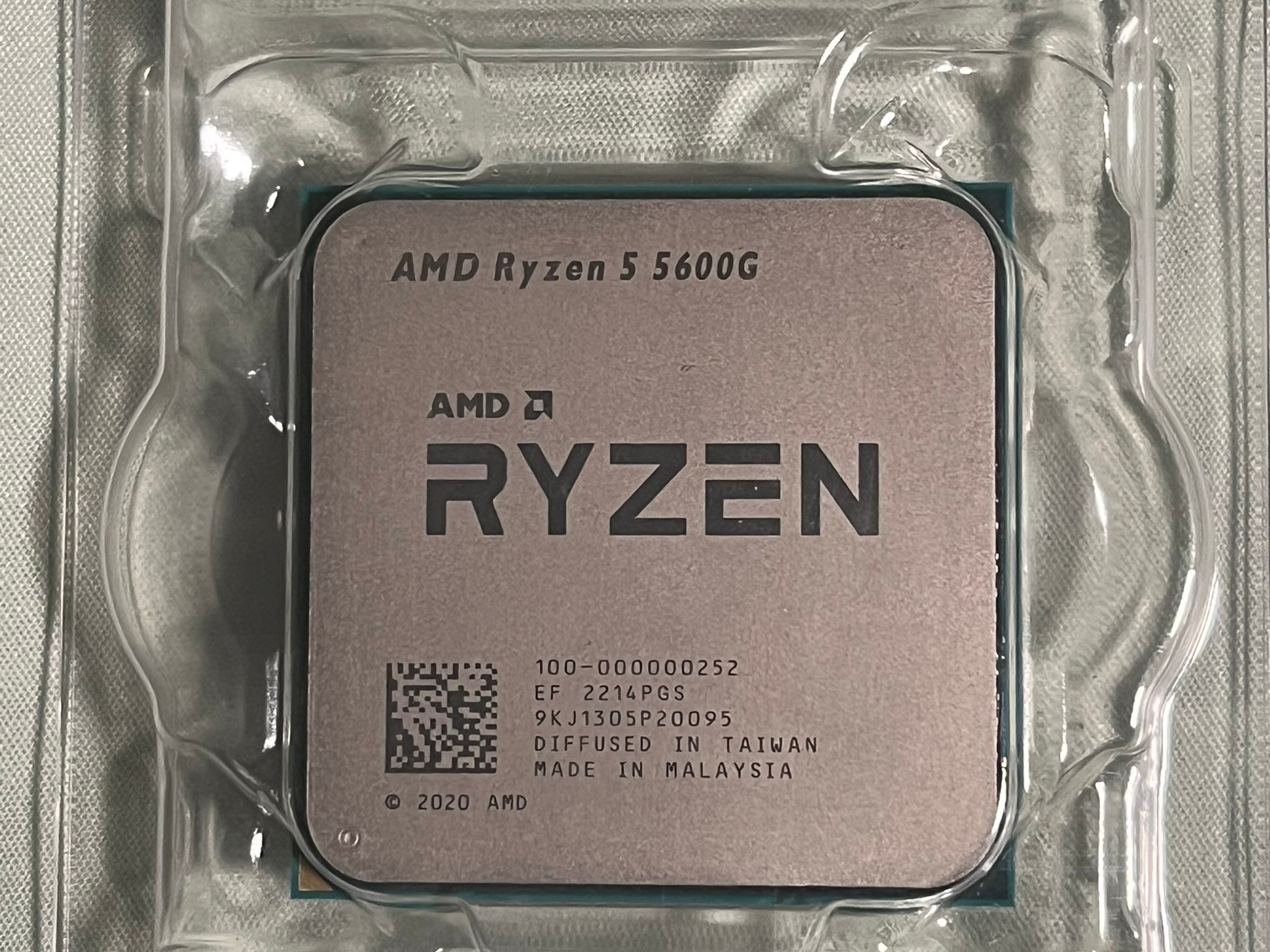 AMD Ryzen 5 5600G WITH COOLER
