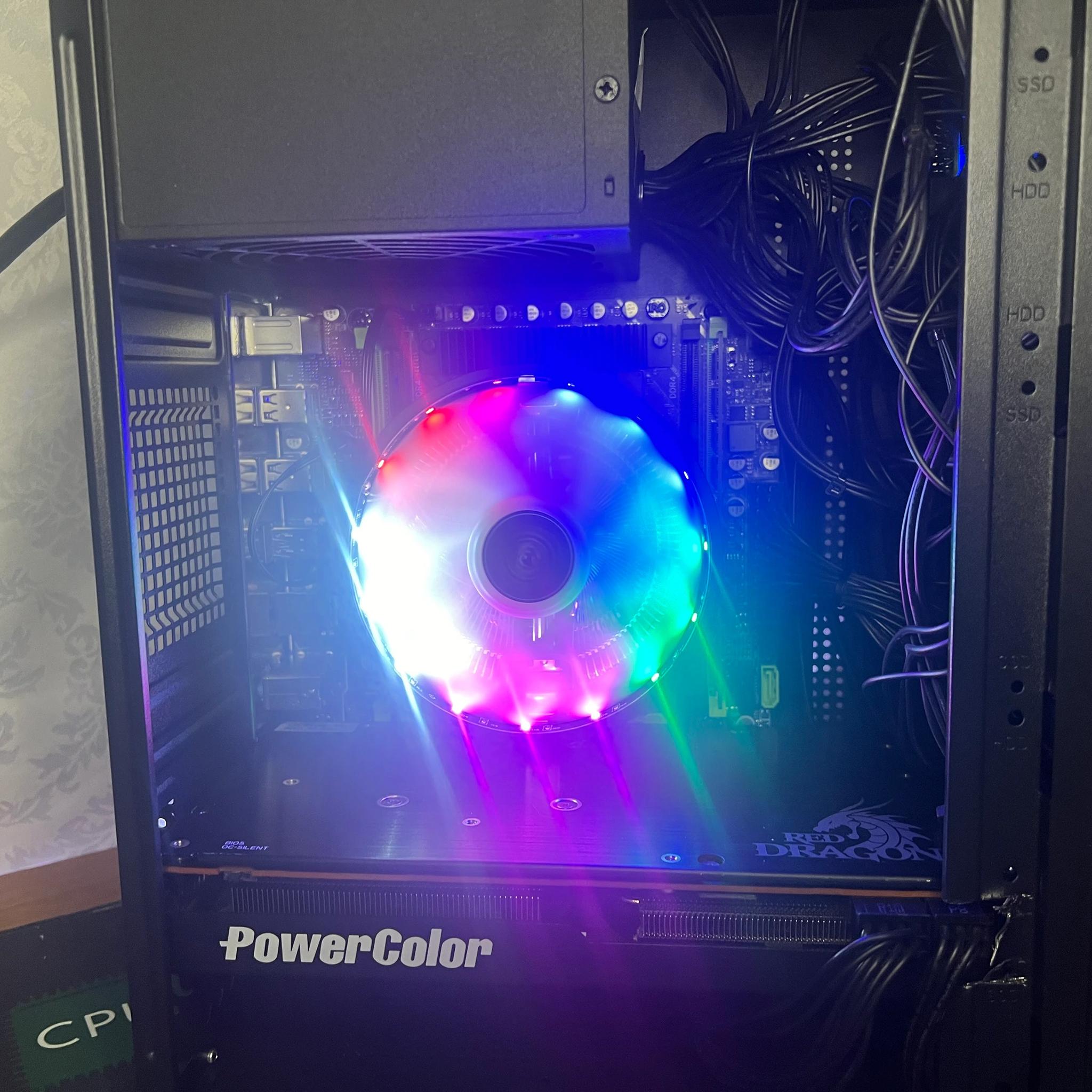JR+ (Black) -Entry-Level Gaming PC - 10 Core Intel CPU & RX 5700XT (Better than an RTX 3060!)