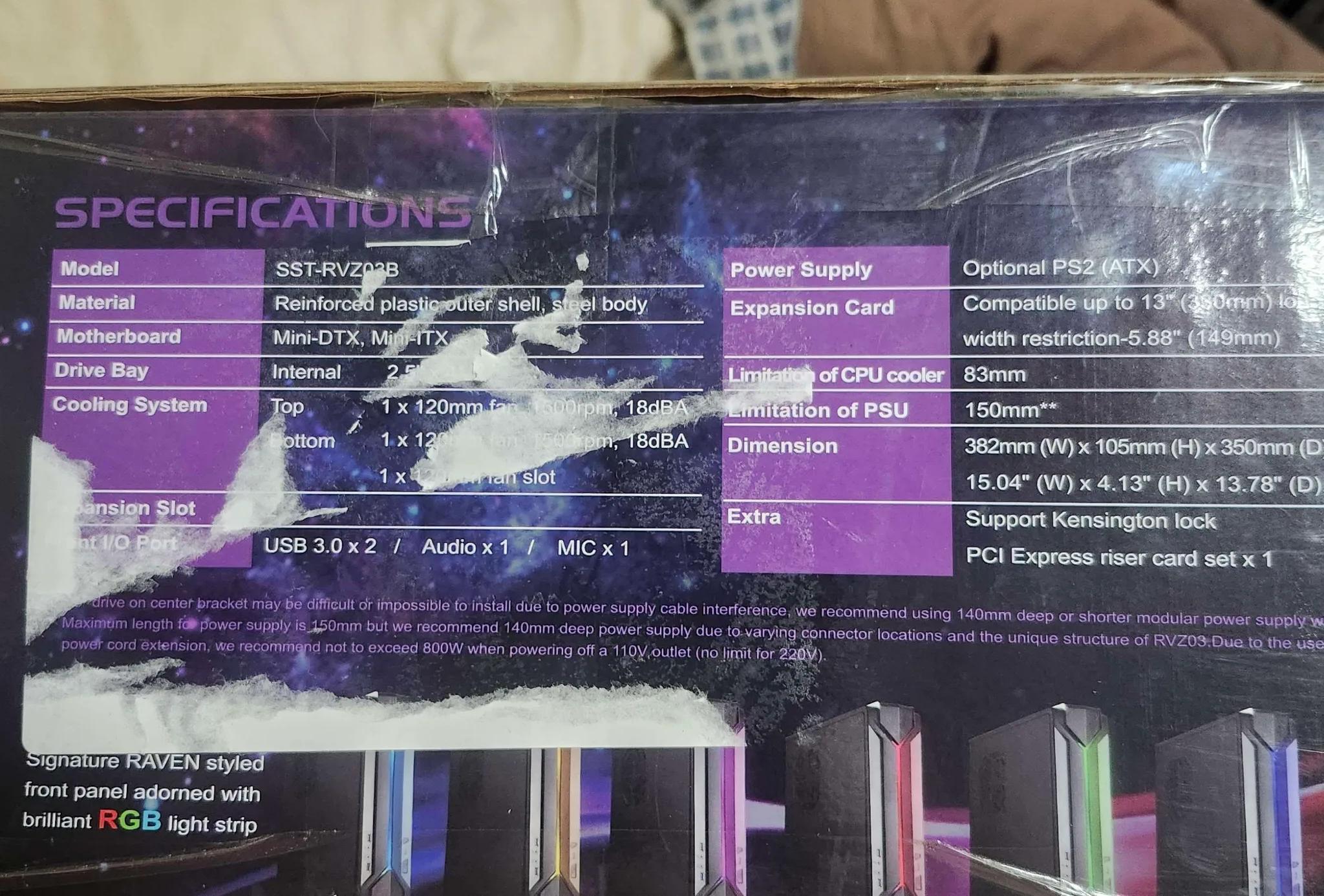 SilverStone Technologies RVZ03