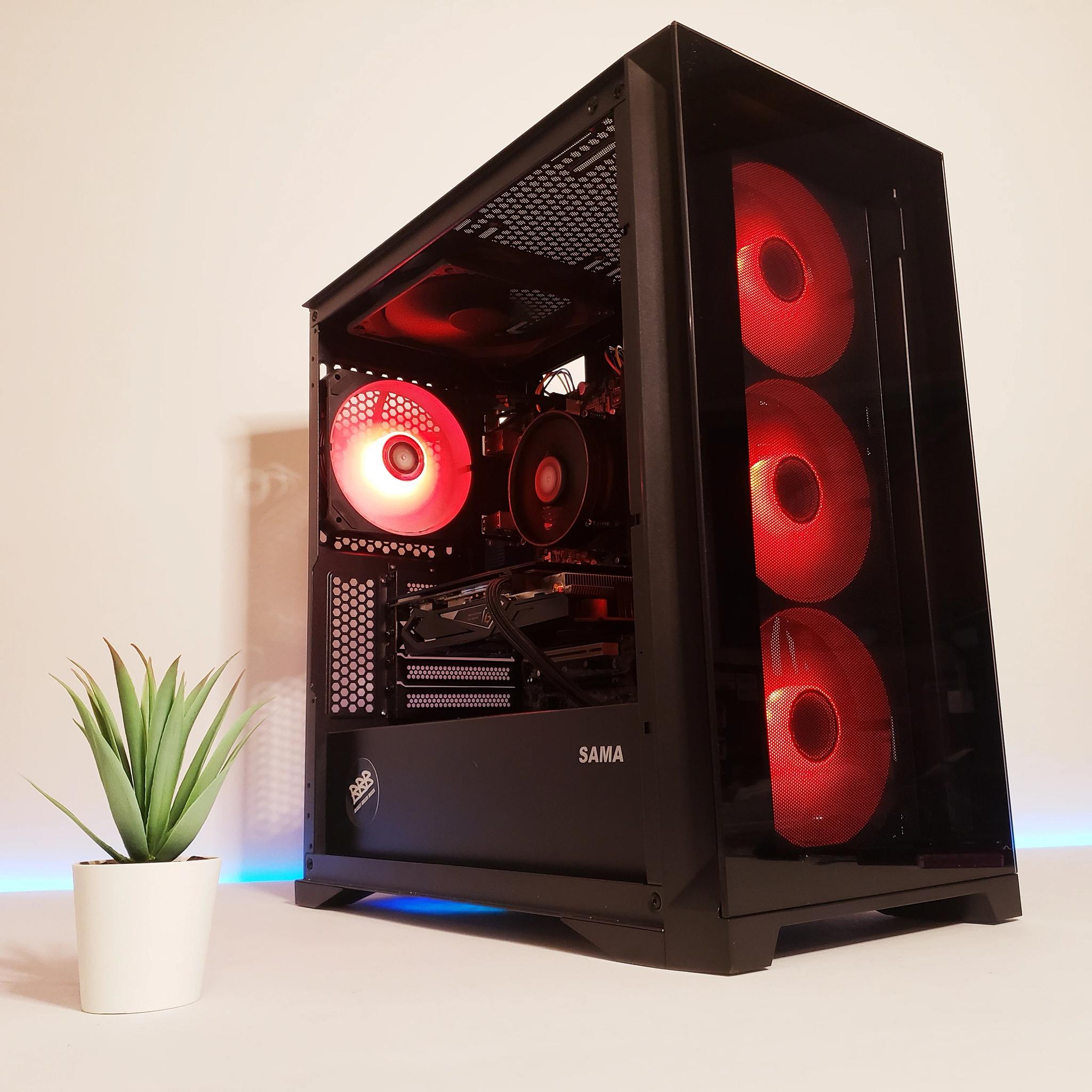 Budget Gaming PC | ⚙️RX570 | Changeable RGB Lighting ✨ |