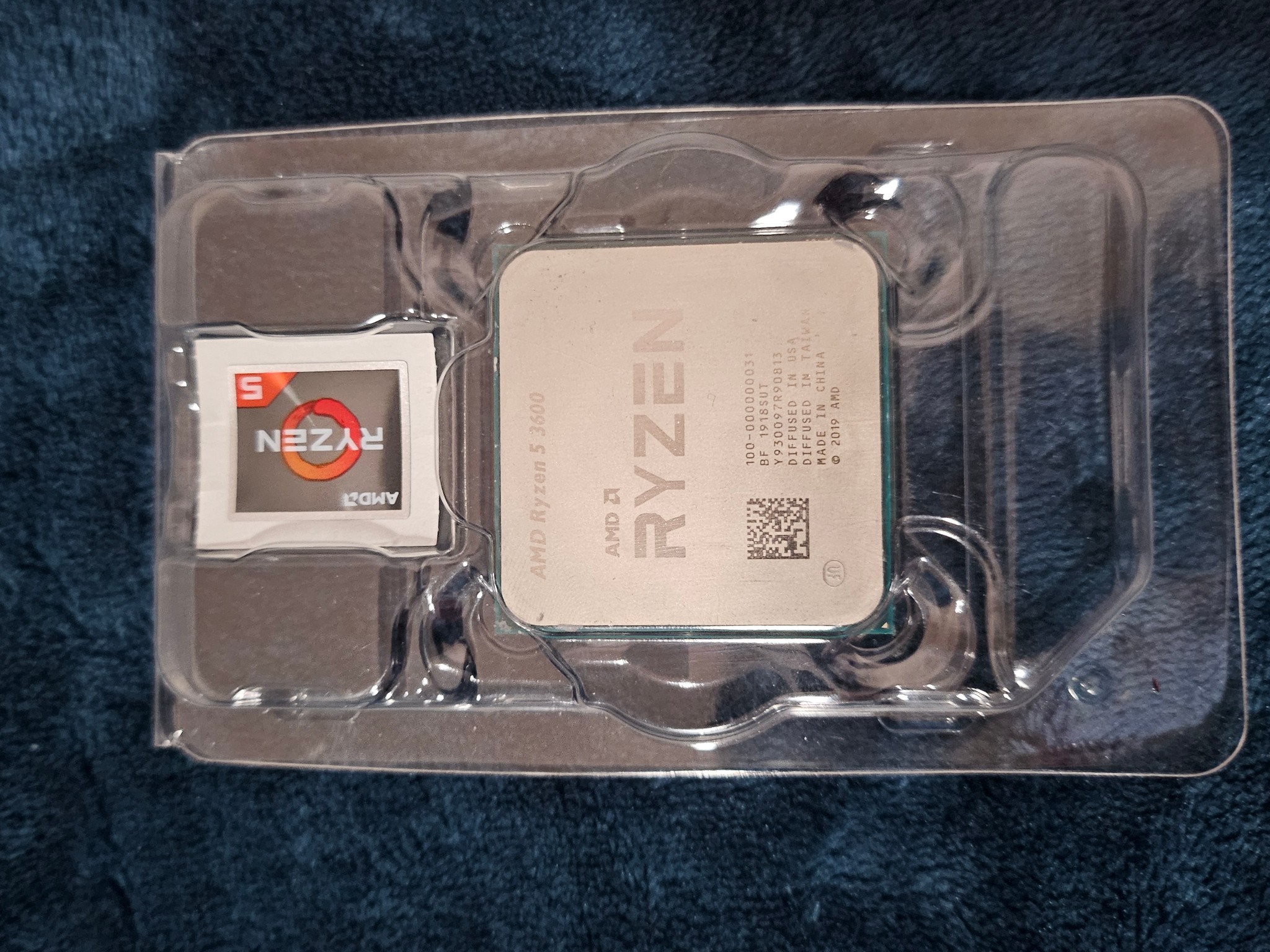AMD Ryzen 5 3600 6-Core 12-Thread CPU | Working when pulled| Good Condition