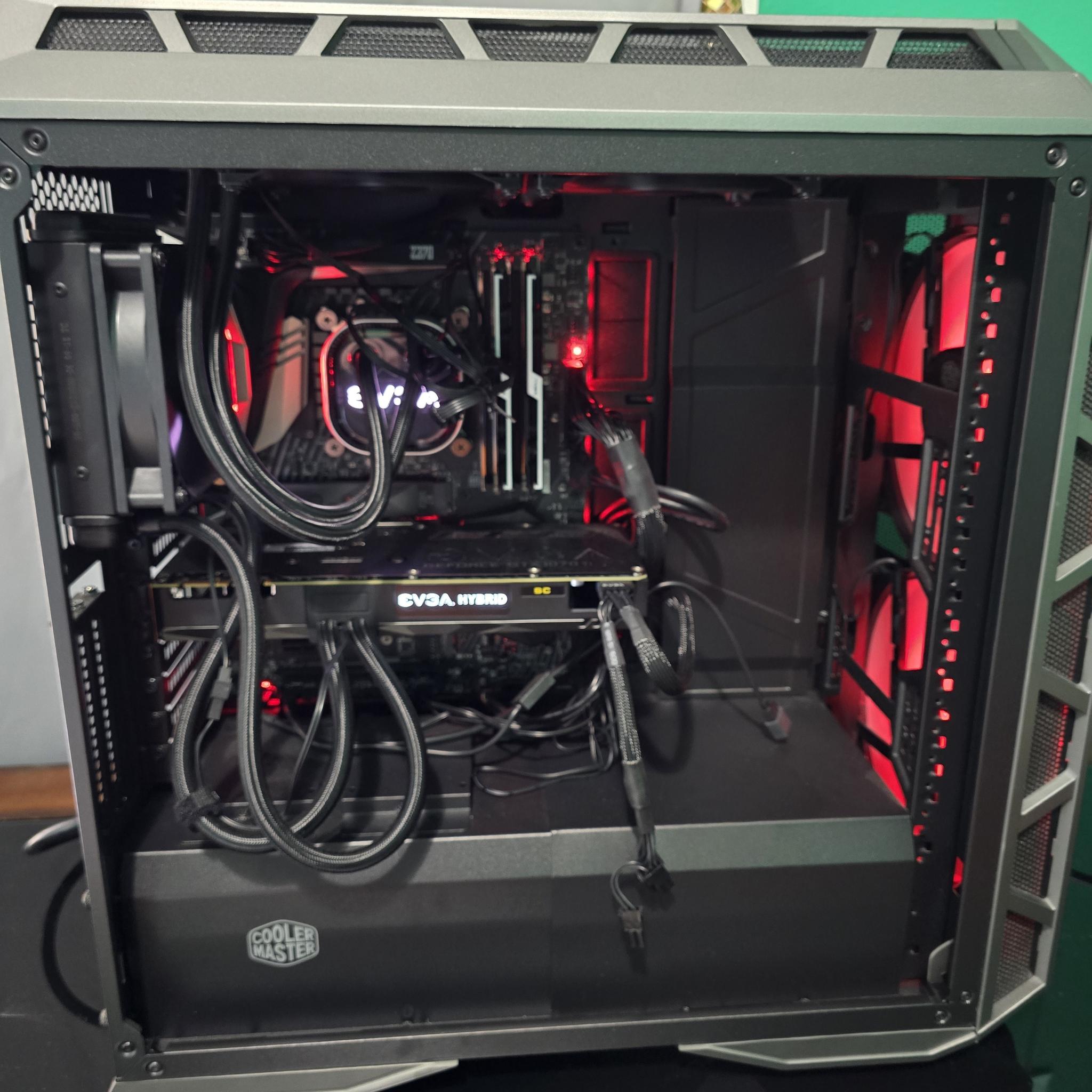 Intel i9 8700K - RTX 1070ti - 16 GB RAM - 500GB SSD - Budget Gaming PC