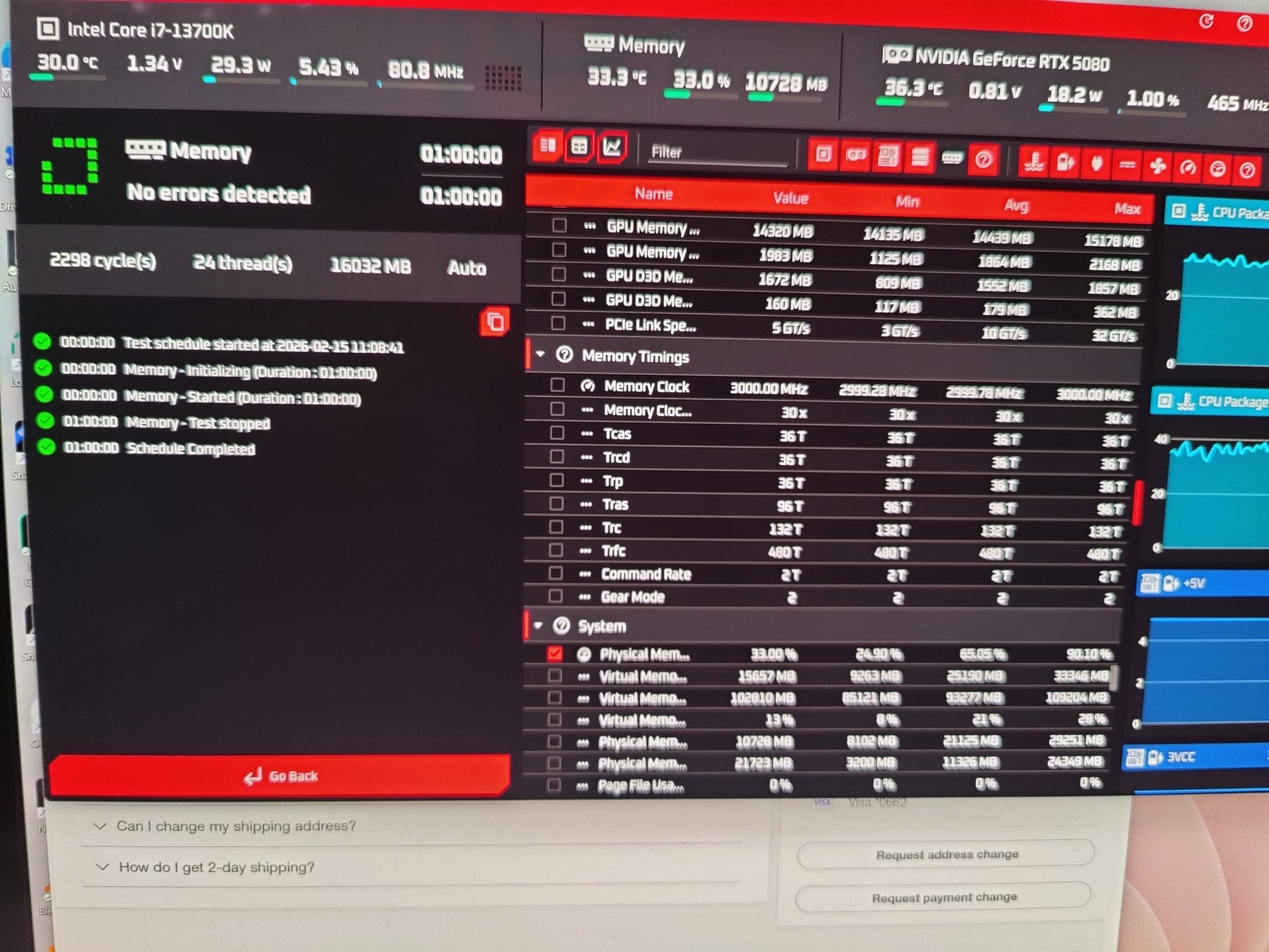 G. Skill Flare x5 DDR5 32GB 600mhz cl36