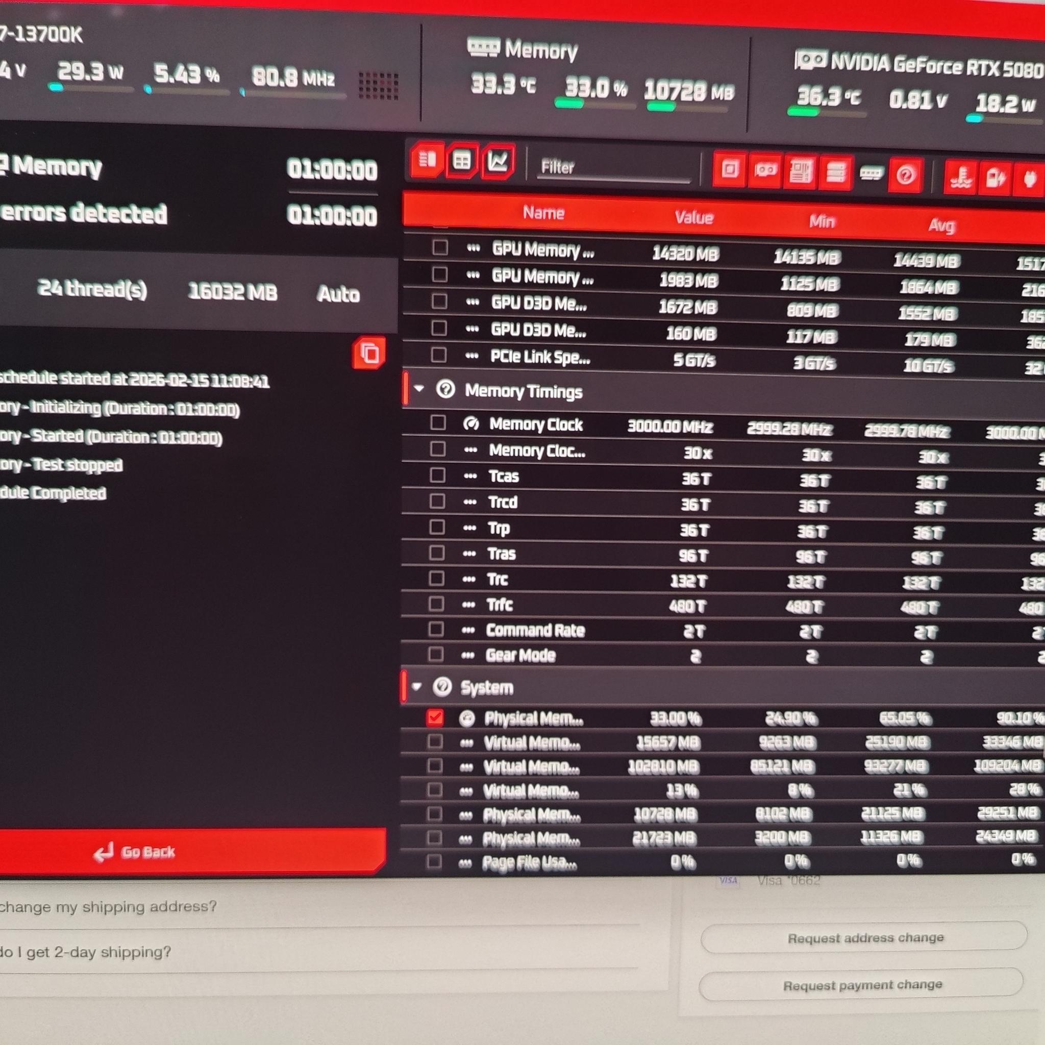 G. Skill Flare x5 DDR5 32GB 600mhz cl36