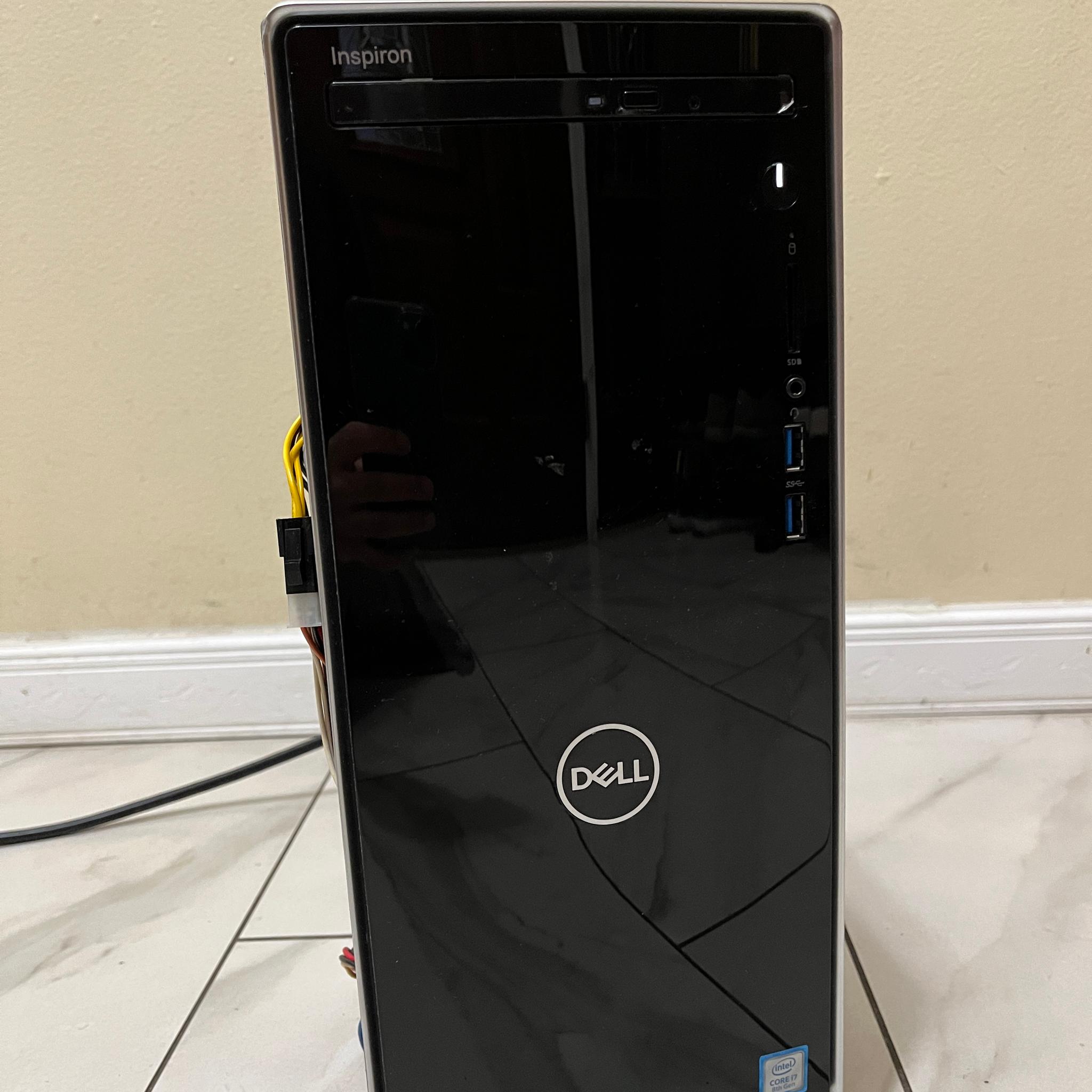 🟠🔥NVIDIA RTX 2070, Intel i7-8700, 16GB RAM, 1 TB Storage, Dell Inspiron 3670 Modded Gaming PC 🟠🖥️
