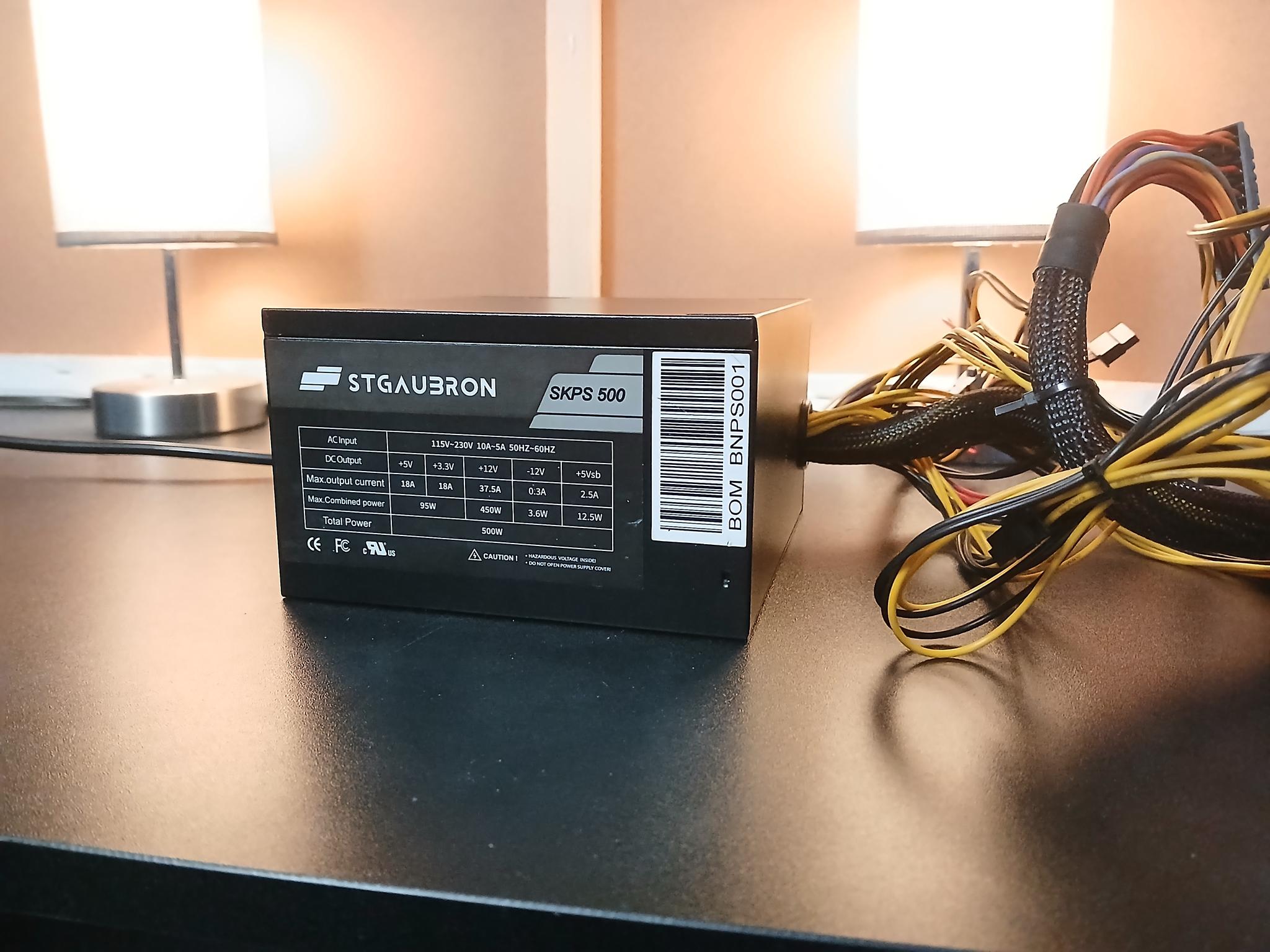 STGARBROURON 500w PSU