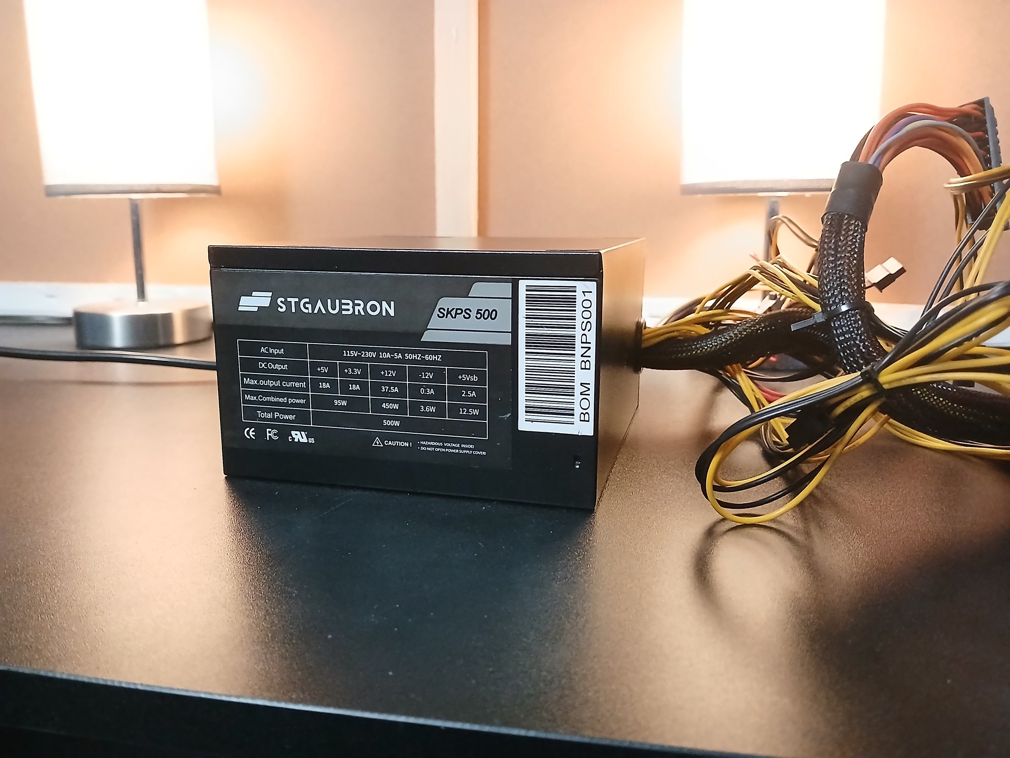 STGARBROURON 500w PSU