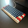 Low Profile 74-key Wired Mechanical Keyboard • Hot Swappable, Hand Assembled, Gaming, Travel, USB-C