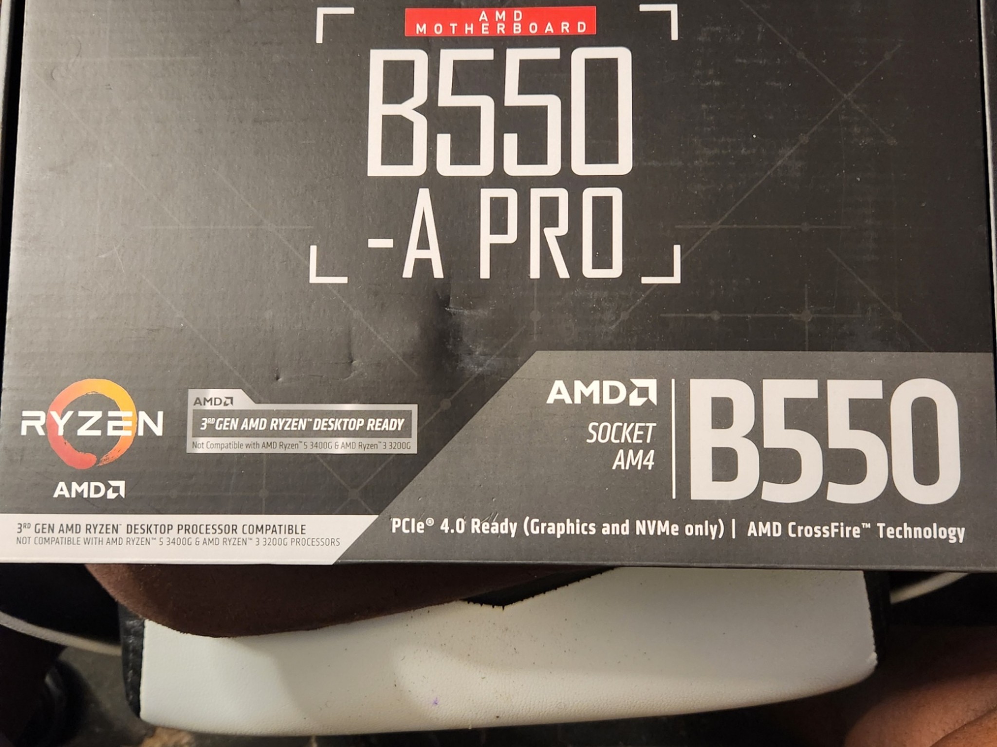 LIKE NEW B550-A PRO MOTHERBOARDS