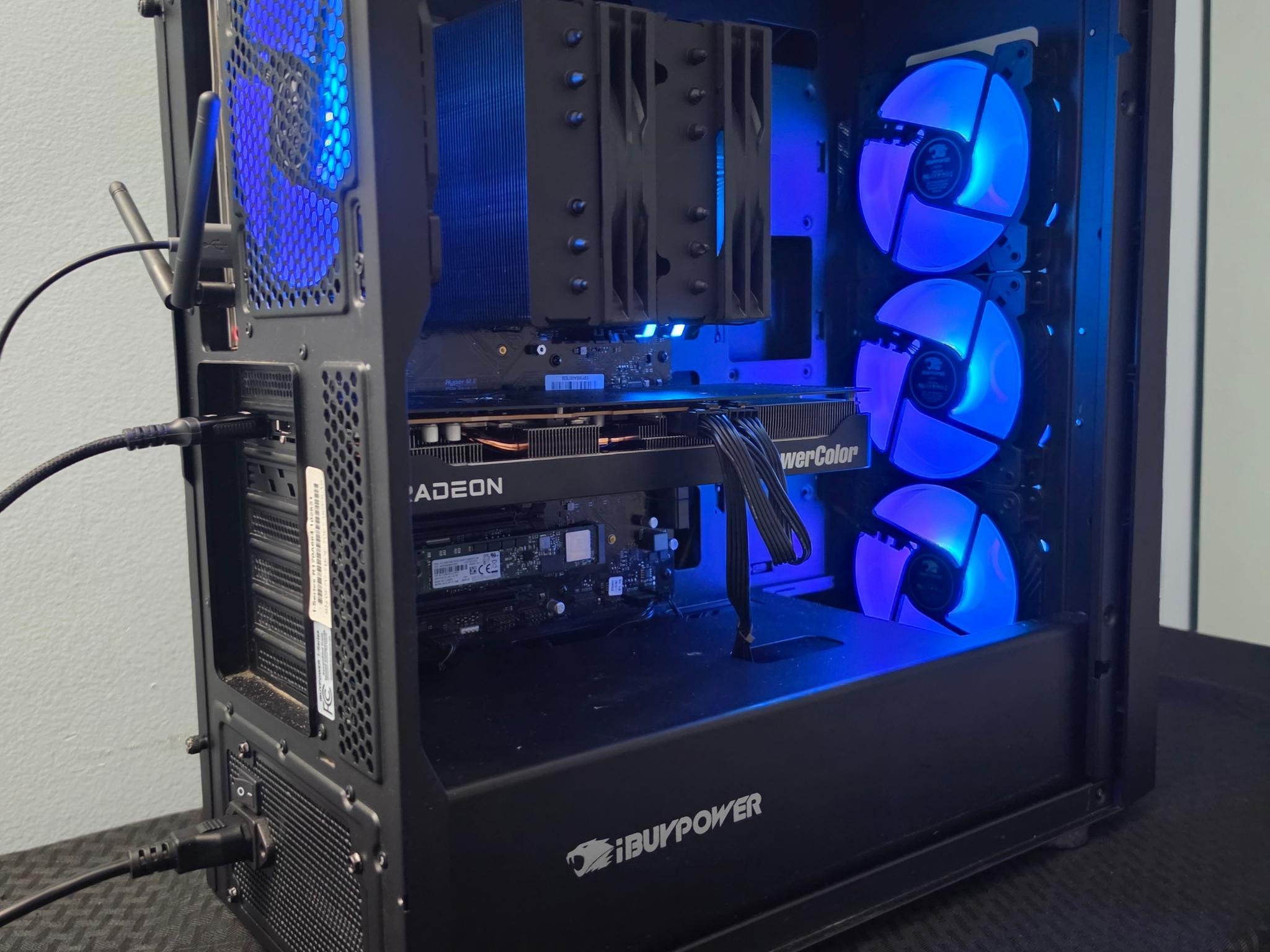 Gaming PC RX 9070 GRE-Intel Core I7-11700k-32GB DDR4 3600-1 TB NVME