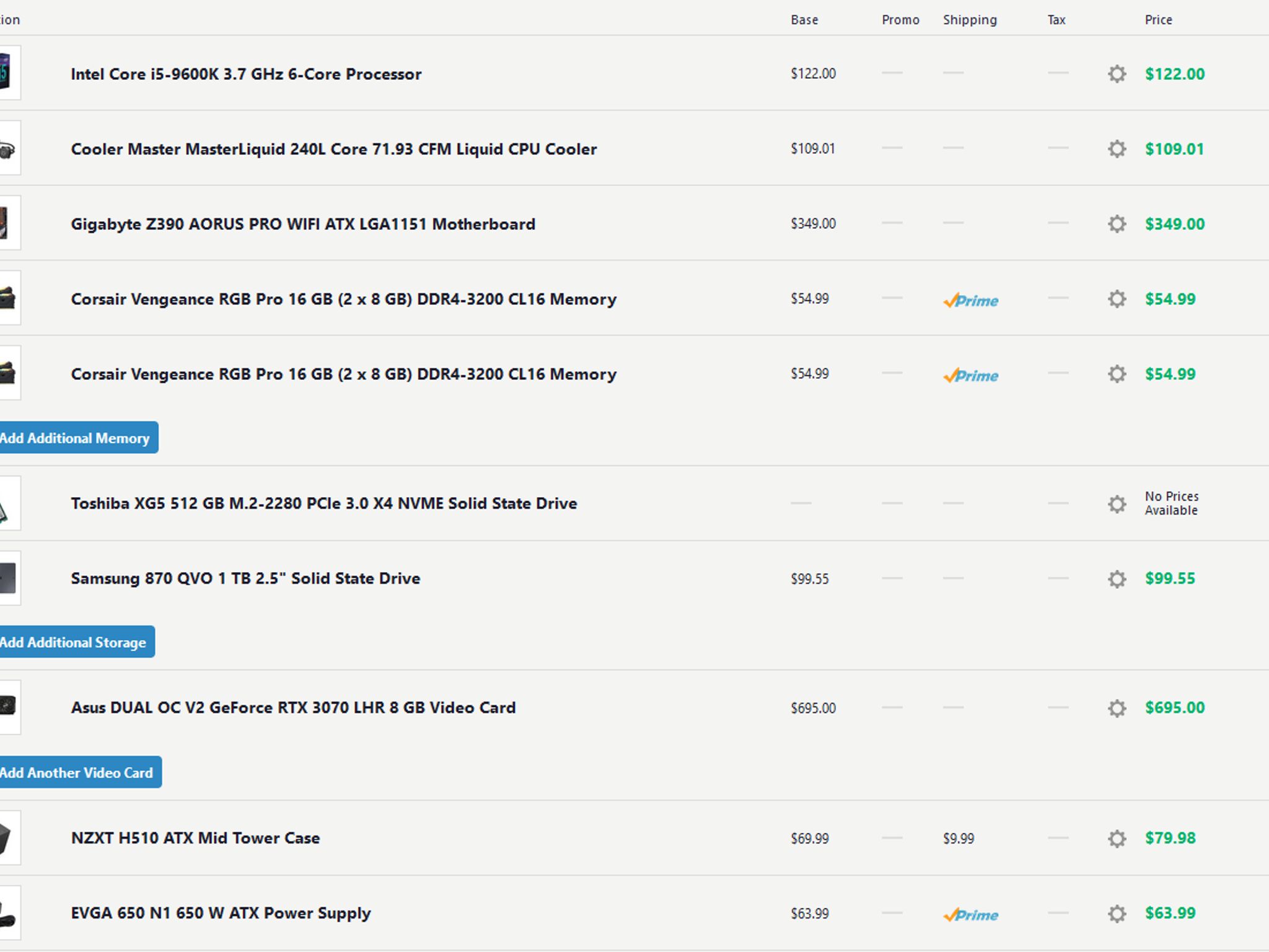 RTX 3070 Spec PC! *OFFERS OPEN*