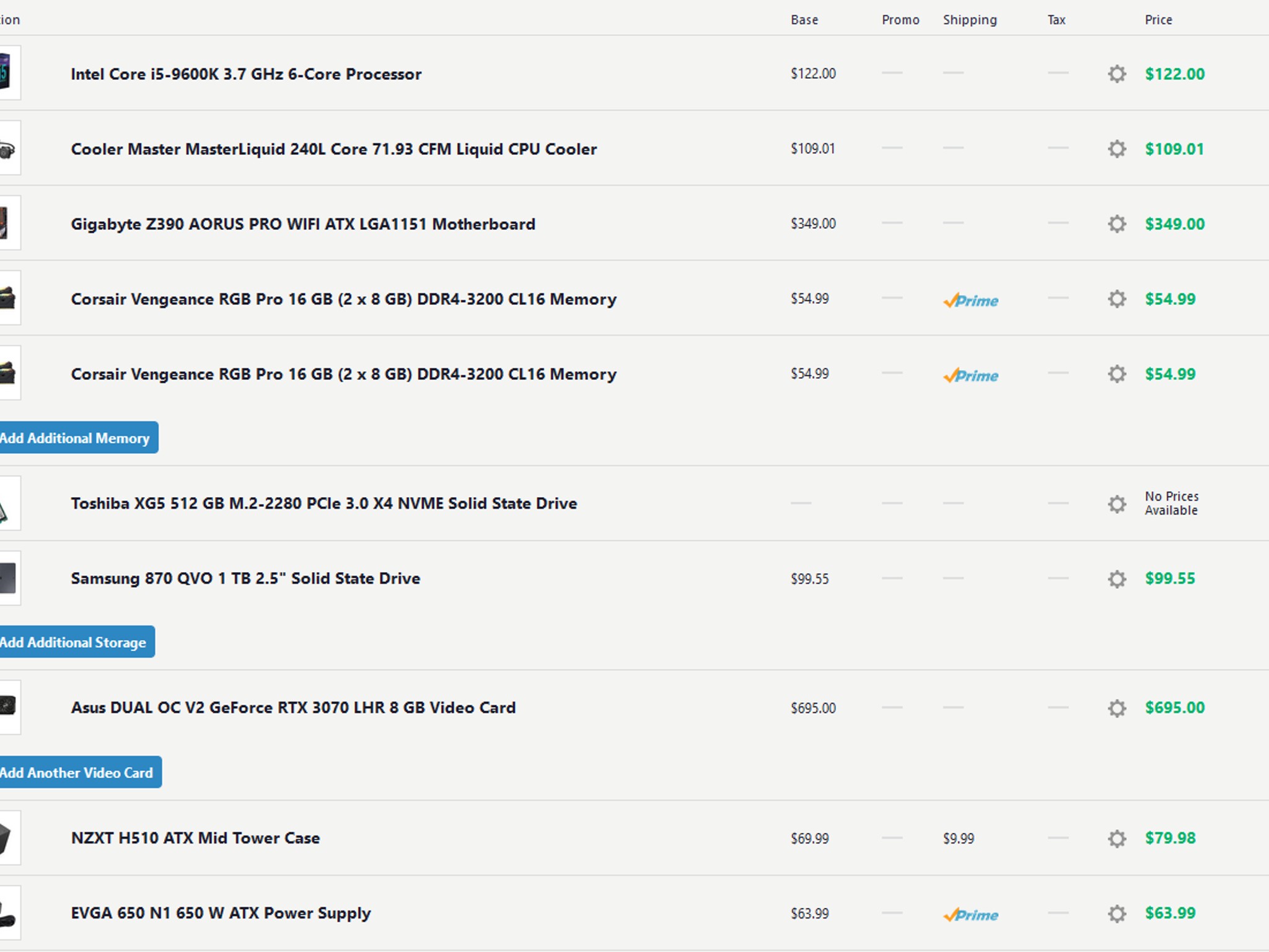 RTX 3070 Spec PC! *OFFERS OPEN*