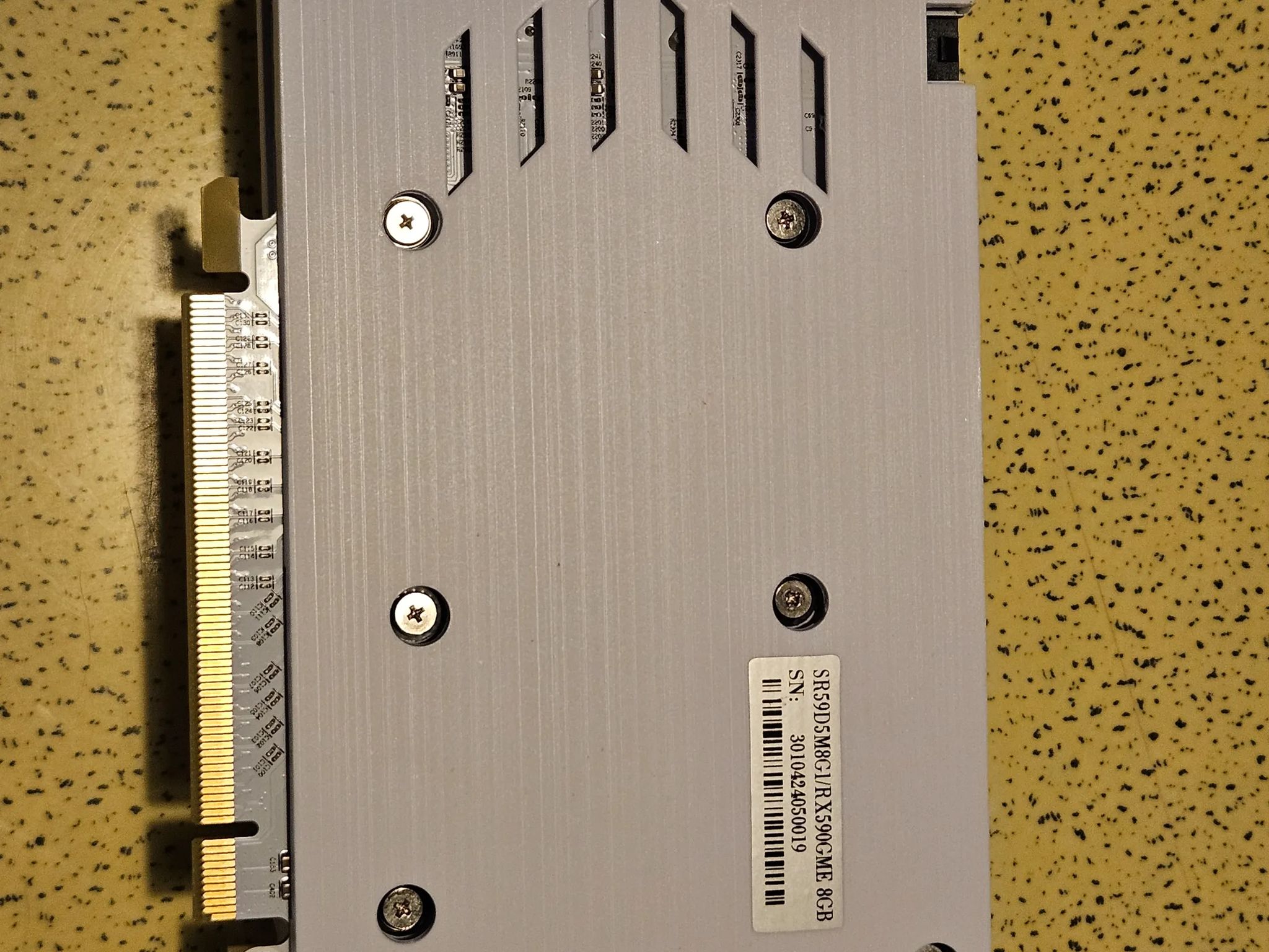 **For Sale** SRhonyra RX 590 GME 8GB White GPU