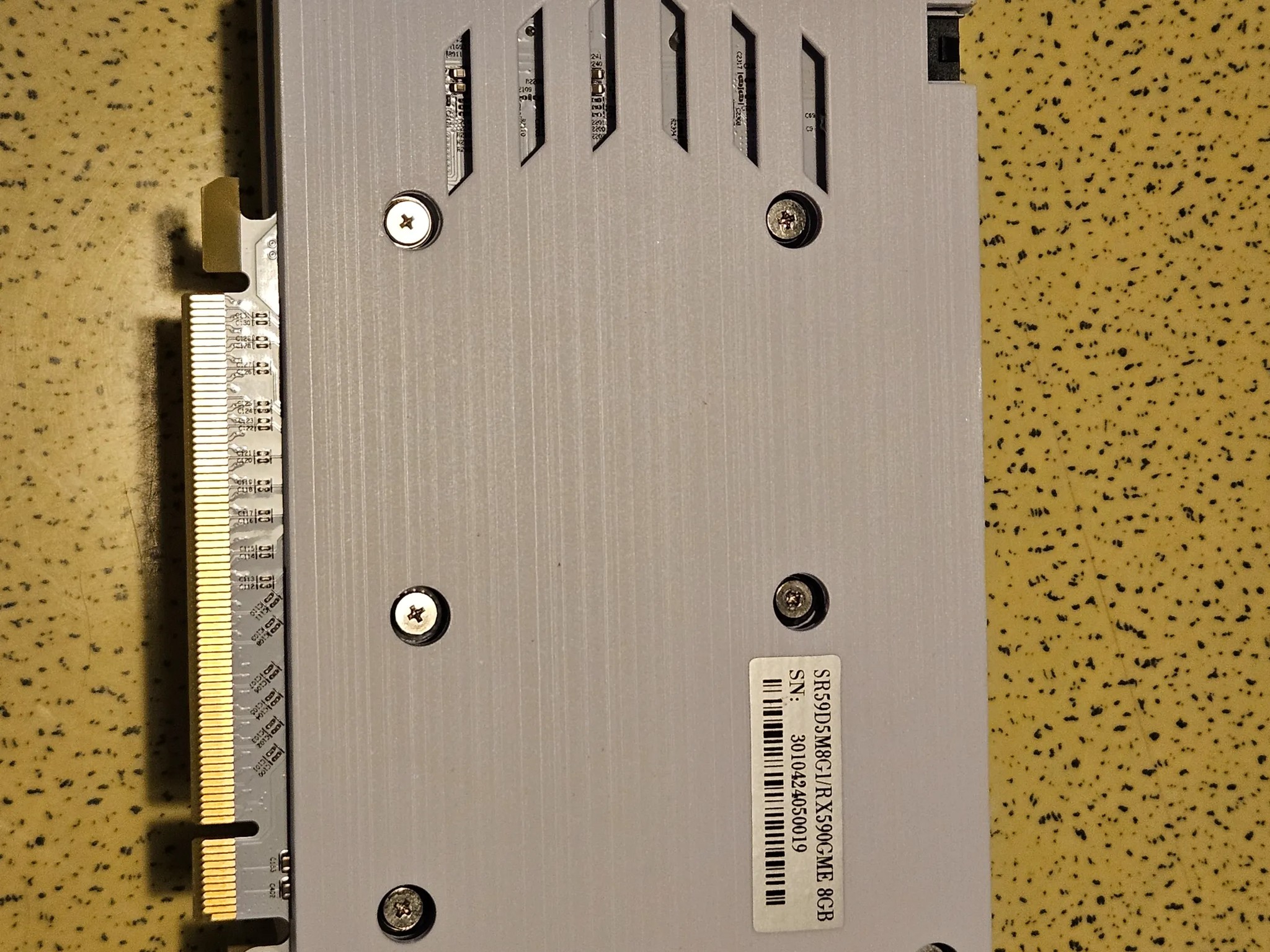 **For Sale** SRhonyra RX 590 GME 8GB White GPU