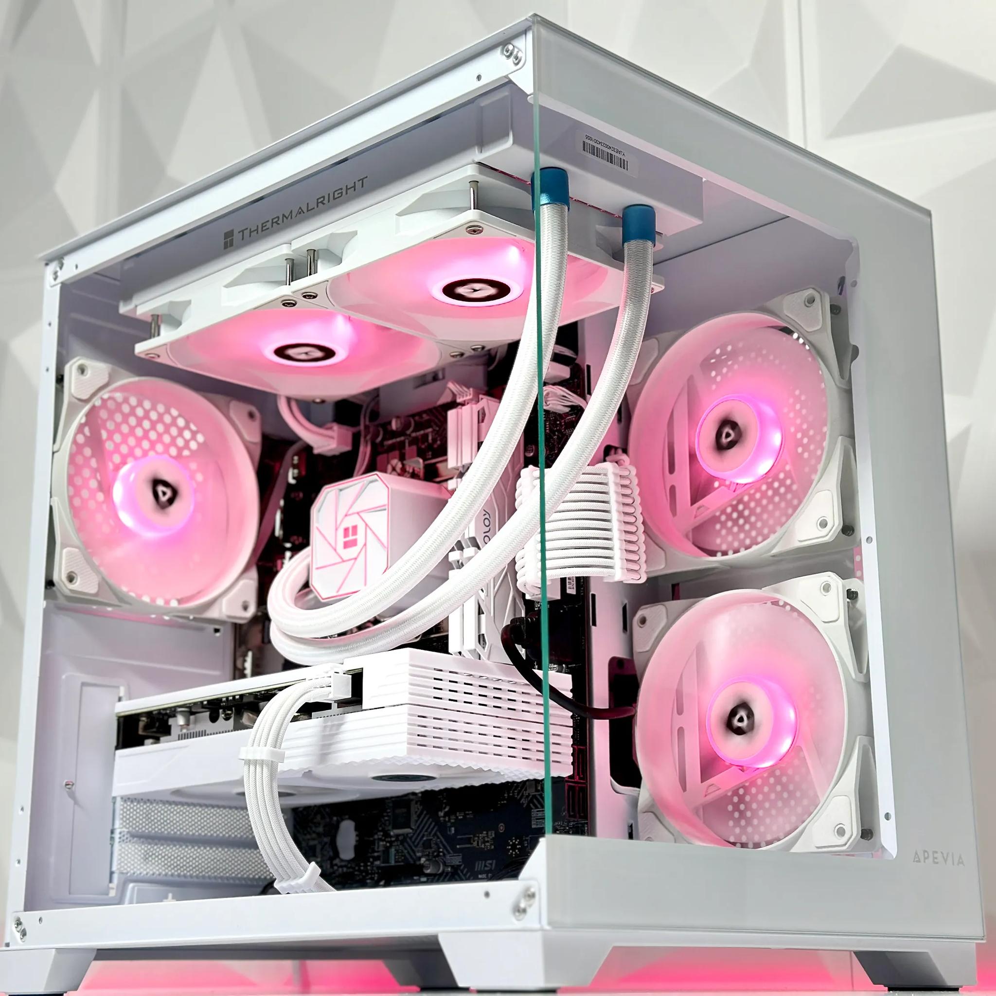 ❄️ · 🥶||Liquid Cooled Gaming PC❄️AMD RX 5600 6GB❄️AMD Ryzen 5 3500X❄️16GB DDR4❄️512GB NVME