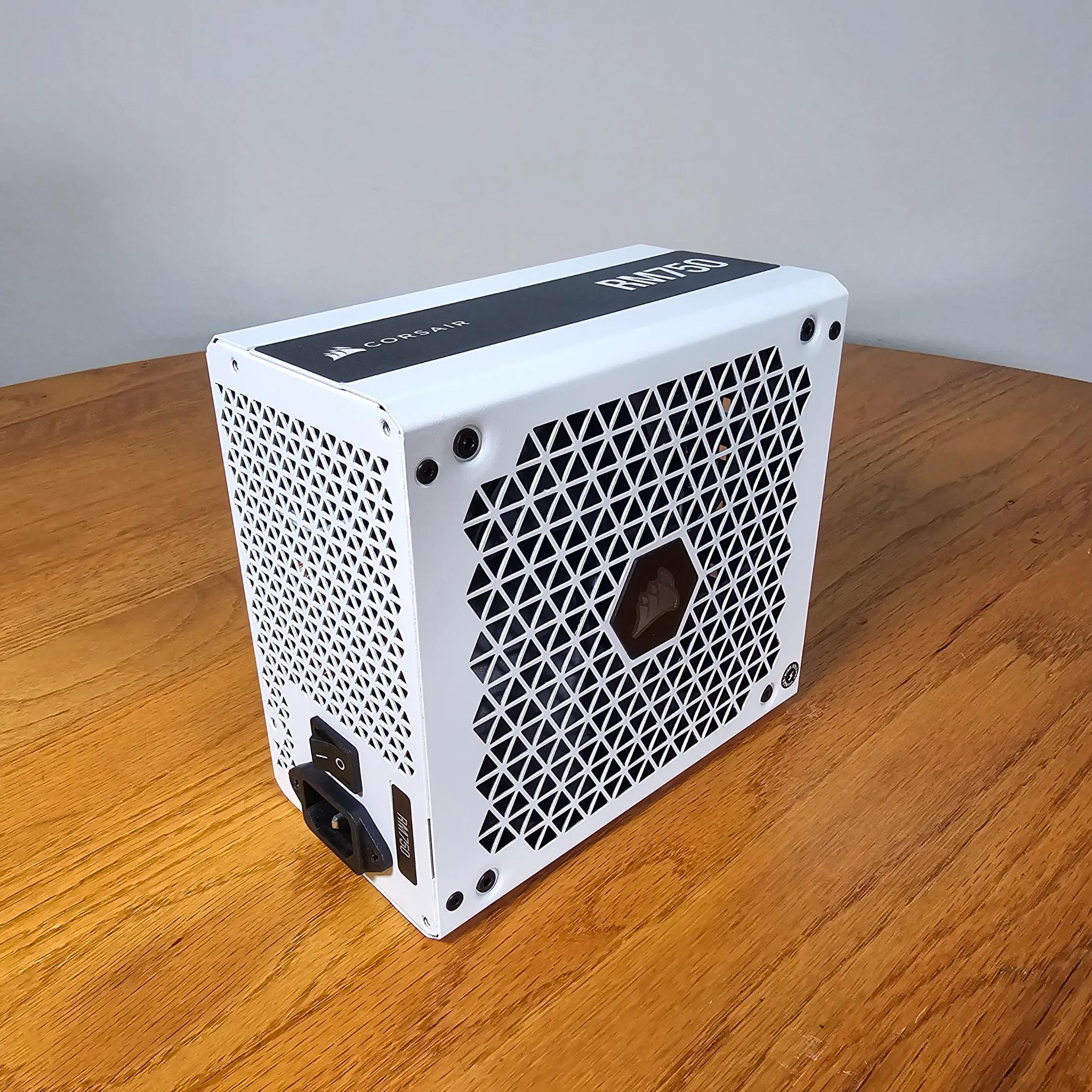 Corsair RM750 750W 80+ Gold Fully Modular ATX Power Supply w/ Custom CPU 8+4 Cable Extension!