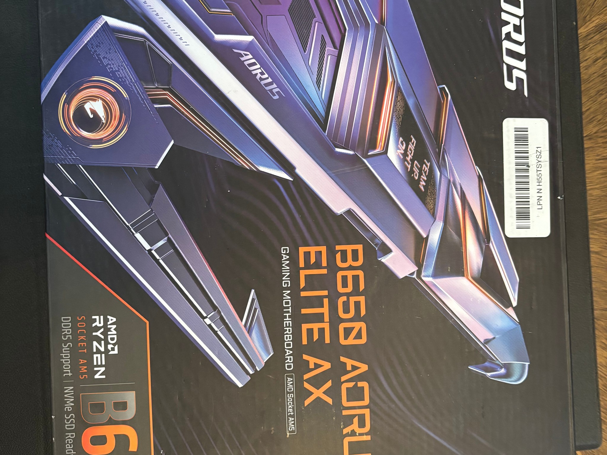 GIGABYTE B650 AORUS ELITE AX AM5 DDR5 ATX Gaming Motherboard Wi-Fi 6E HDMI
