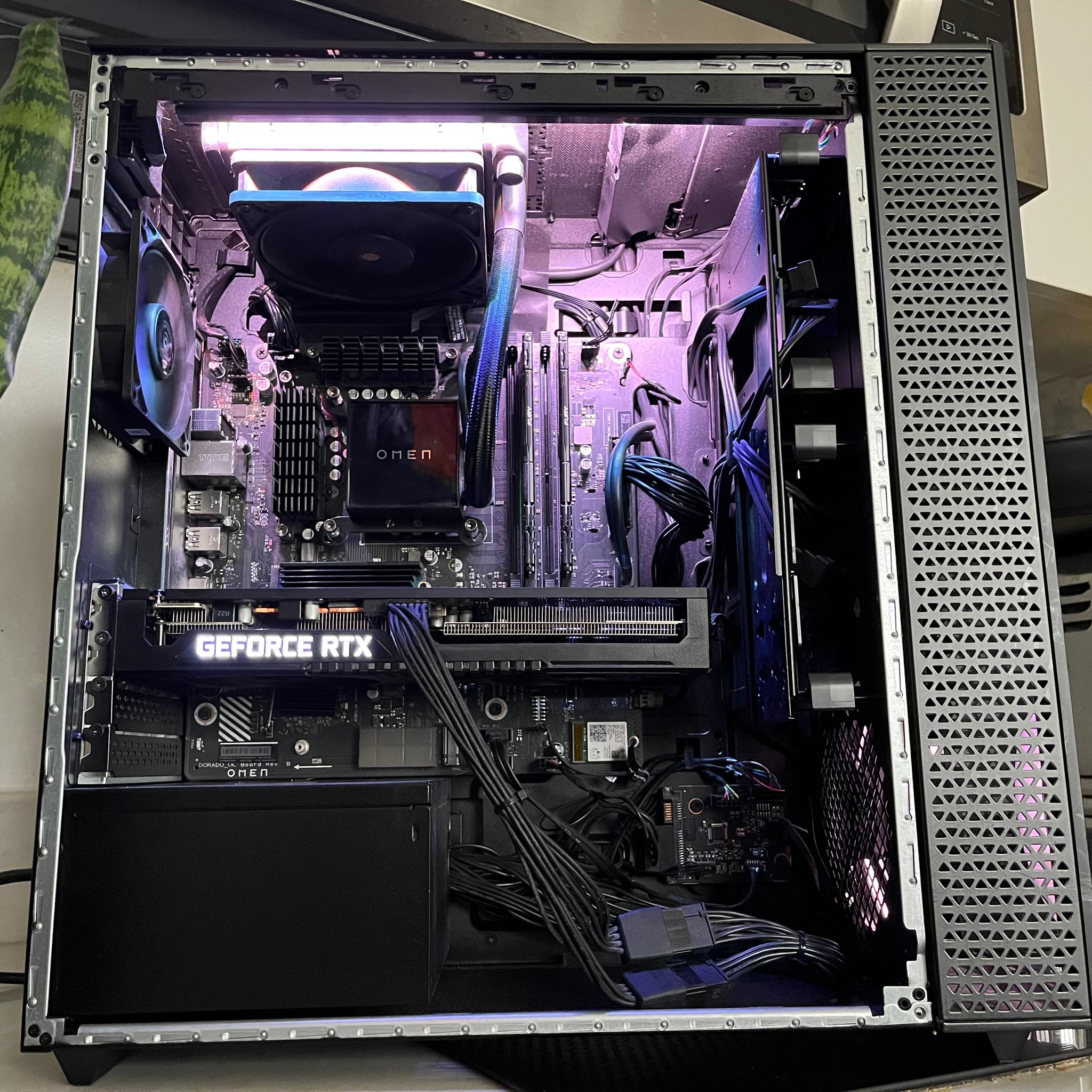 HP OMEN PC - RTX 3070, i7-10700K, 32GB RAM, 1TB NVMe SSD - Tested Stable