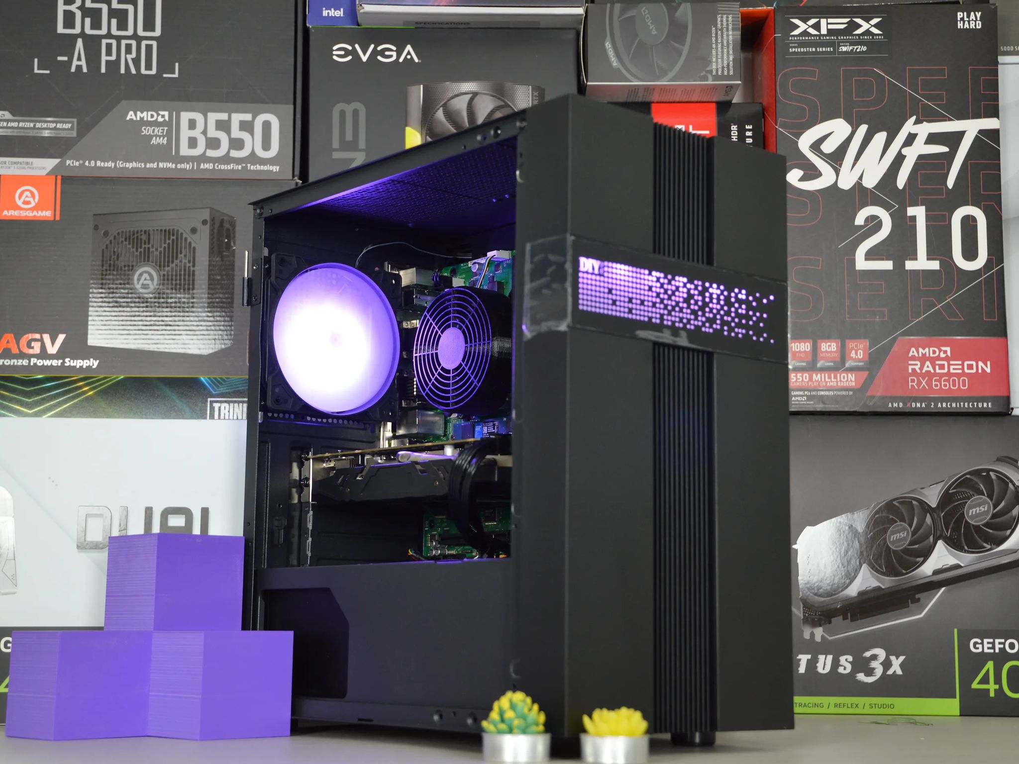 ⚫️🌎| RX 580 8GB | INTEL i5 8400 | 16GB DDR4 RAM | 1TB NVME SSD | Midnight Earth |