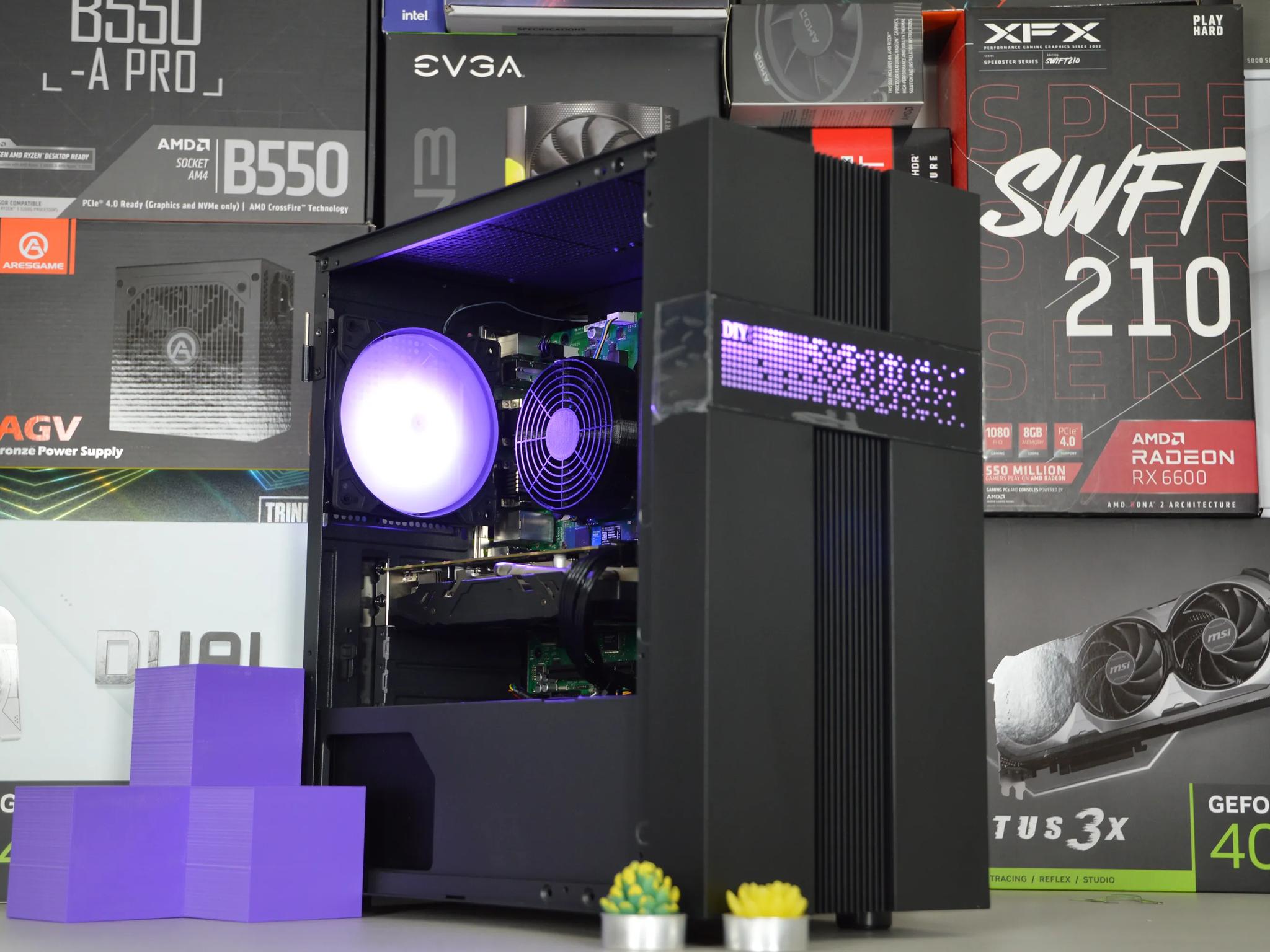 ⚫️🌎| RX 580 8GB | INTEL i5 8400 | 16GB DDR4 RAM | 1TB NVME SSD | Midnight Earth |