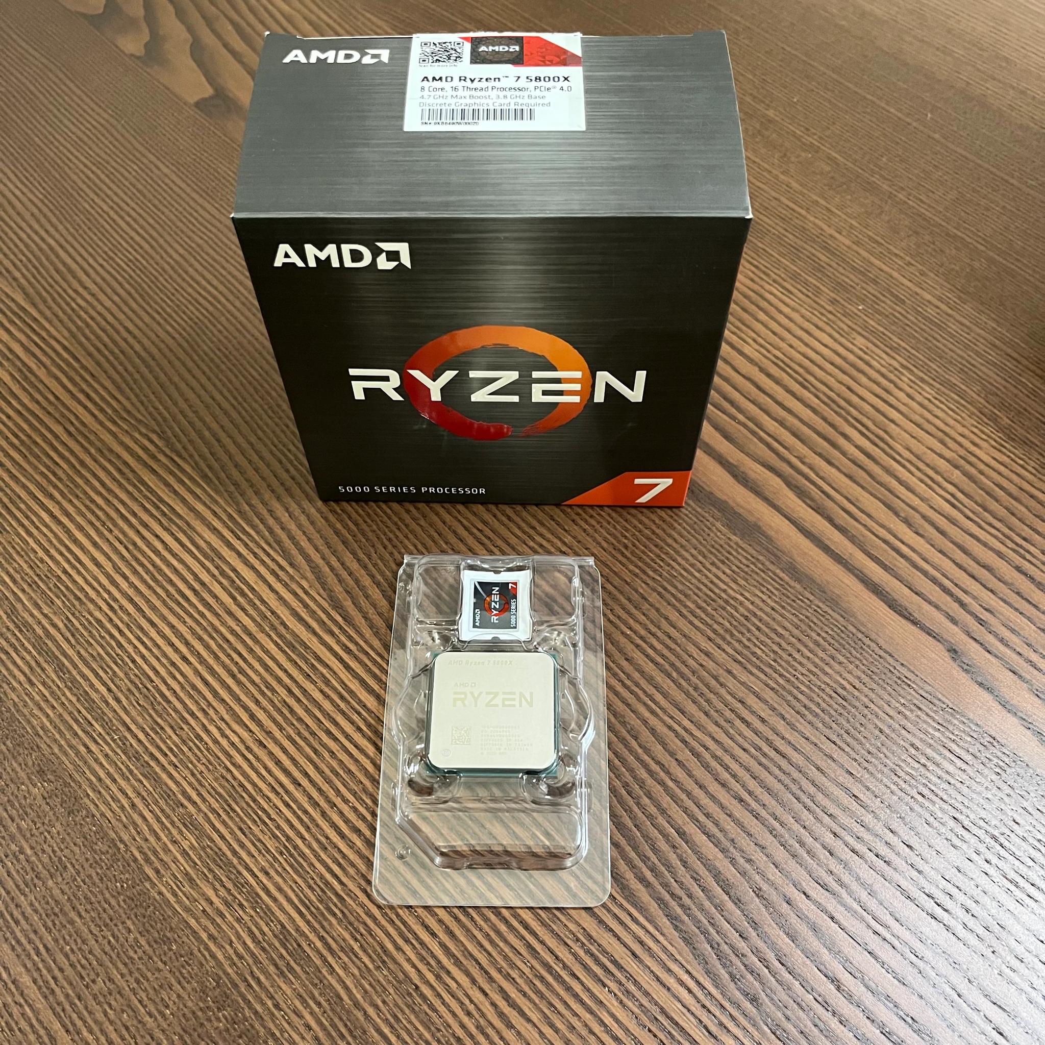 AMD Ryzen 7 5800x
