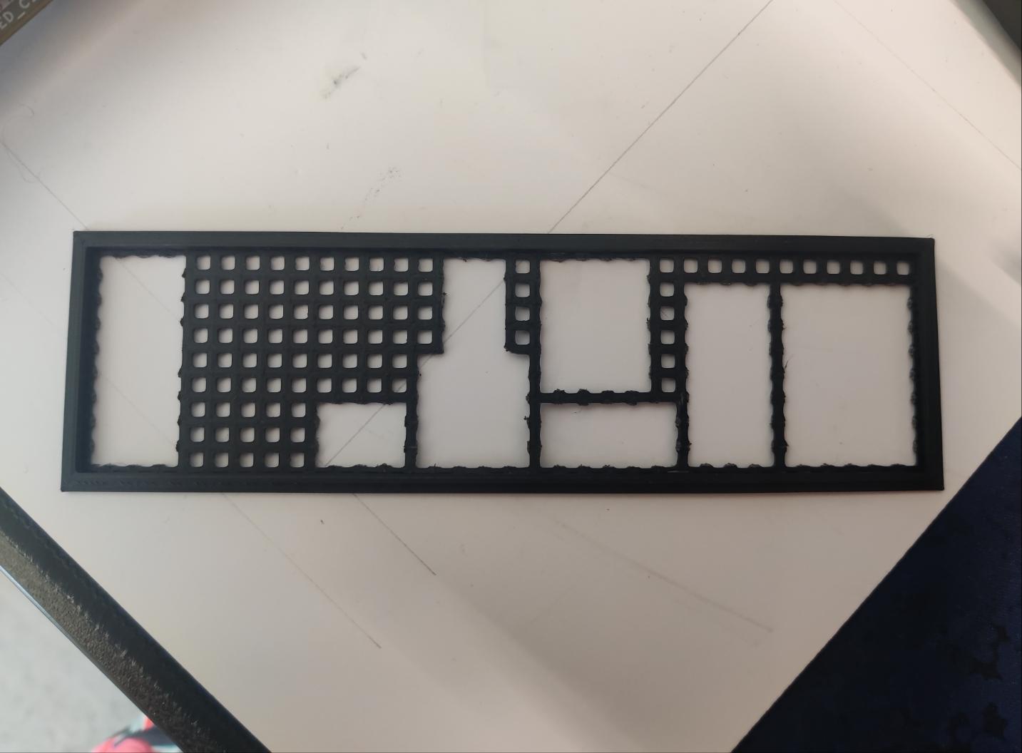 ASUS Z77 Sabertooth I/O Shield [3D Print]