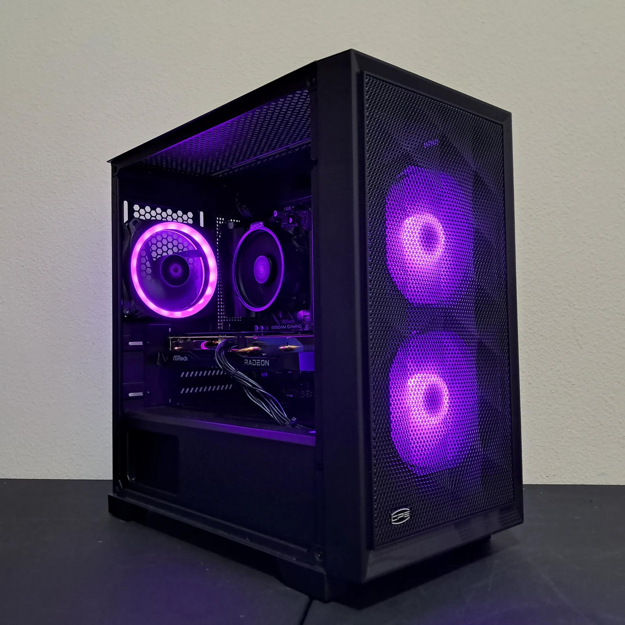 🔴AMD All-In🔴 Full PCIe 4.0 | Radeon RX 6600 | Ryzen 3 3100 (3.6-3.9GHz) | 1TB SSD | 16GB DDR4
