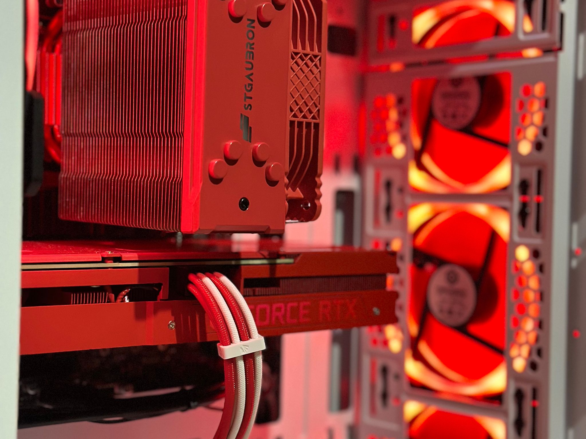 Snow Cherry  | 1440p Gaming/Streaming PC | Intel i5 11400f, RTX 3070, 1TB SSD, 32GB, WiFi 6