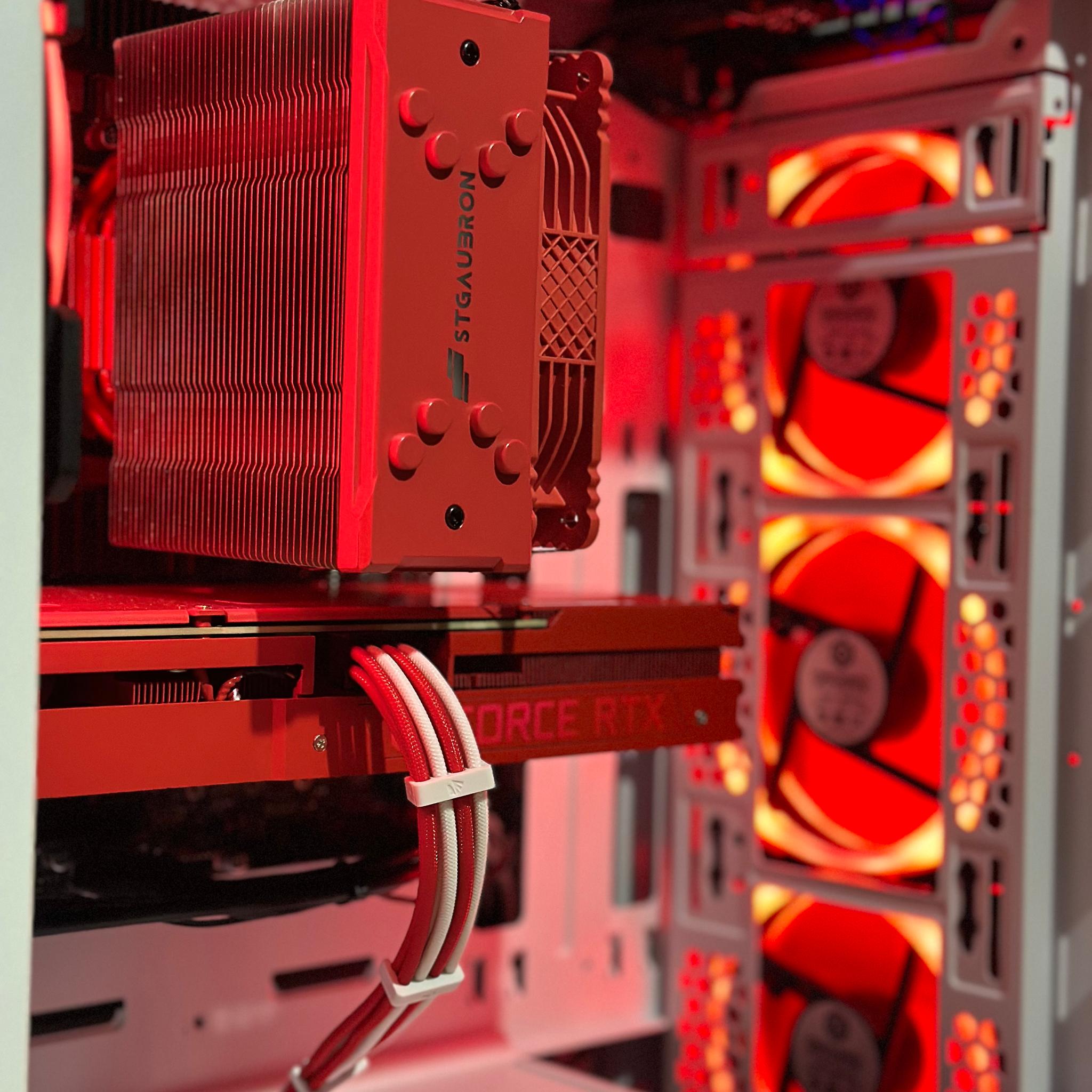 Snow Cherry  | 1440p Gaming/Streaming PC | Intel i5 11400f, RTX 3070, 1TB SSD, 32GB, WiFi 6