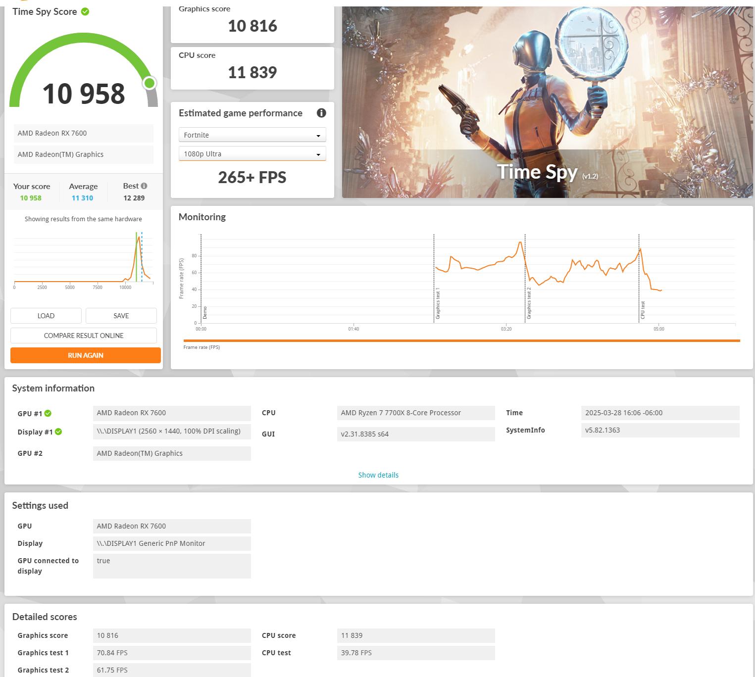 Super Smooth AM5 Build |  Ryzen 7 7700X | Radeon RX 7600 | 32GB GSkill DDR5 | 1TB Western Blue SN580