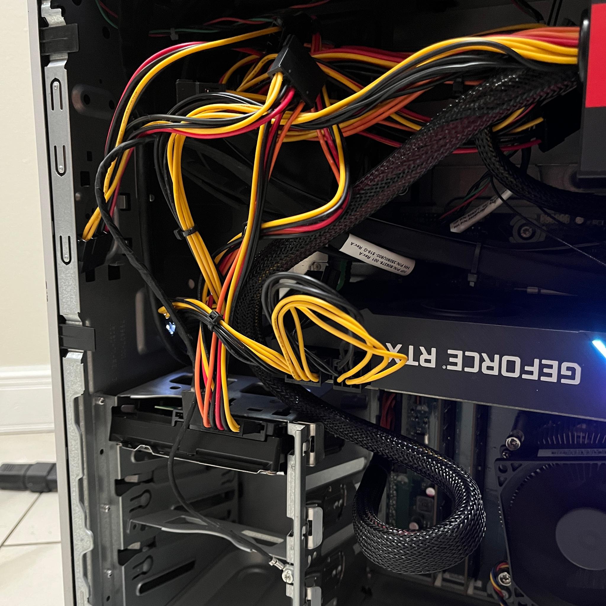 NVIDIA RTX 2070, Intel i7-7700, 16GB RAM, 1.1TB Storage - HP Gaming PC w/Wi-Fi & BT
