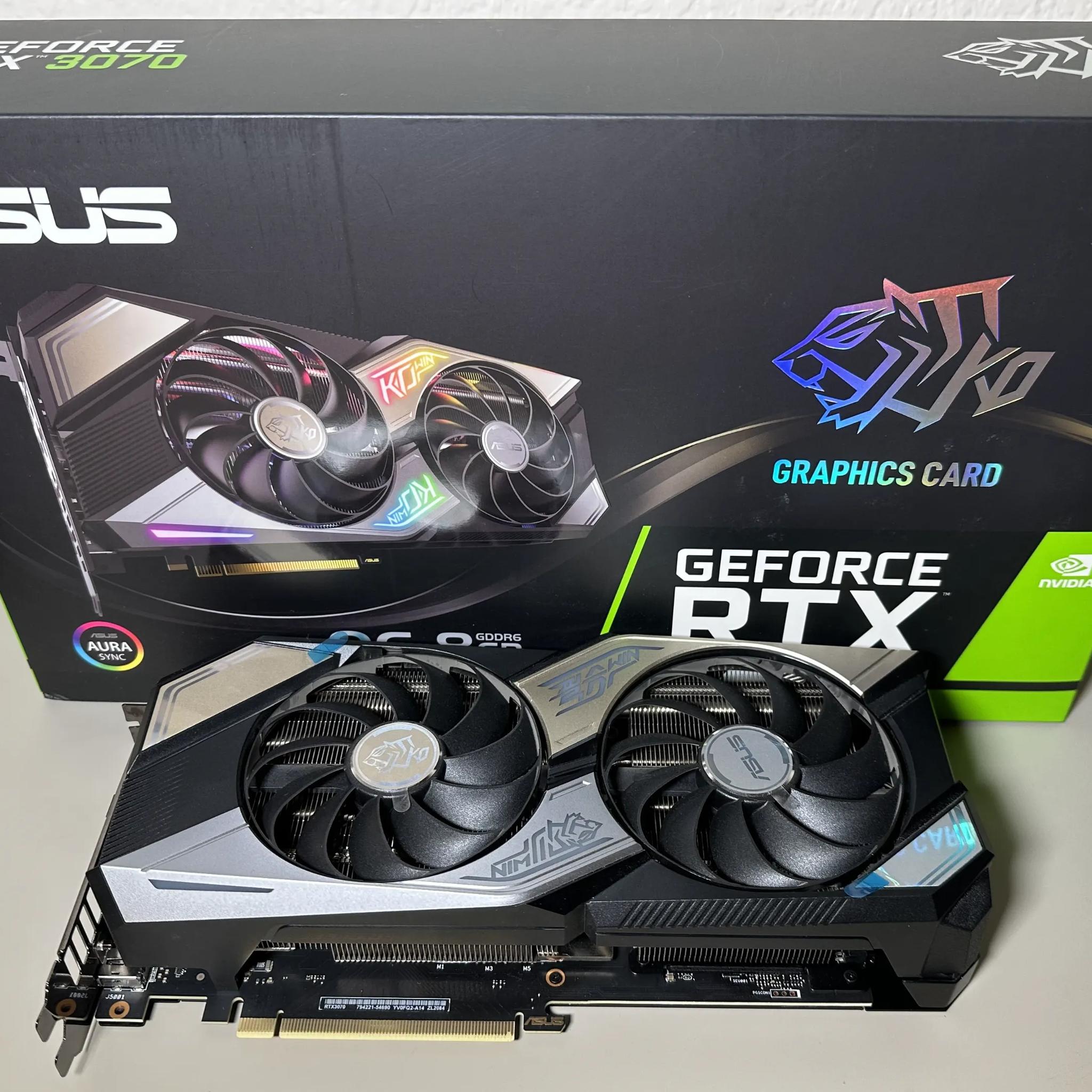 Asus RTX 3070 - ASUS KO RTX 3070 GAMING OC - Nvidia
