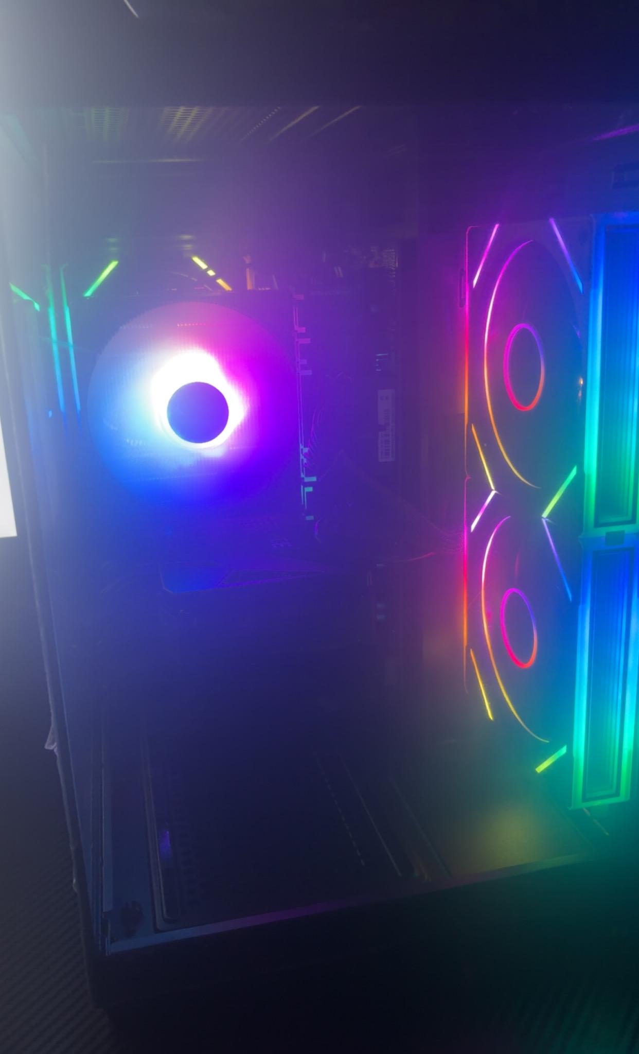 GeForce RTX 3050 8GB Custom Gaming PC - Core i3-14100F, 16GB RAM, 512GB NVMe SSD