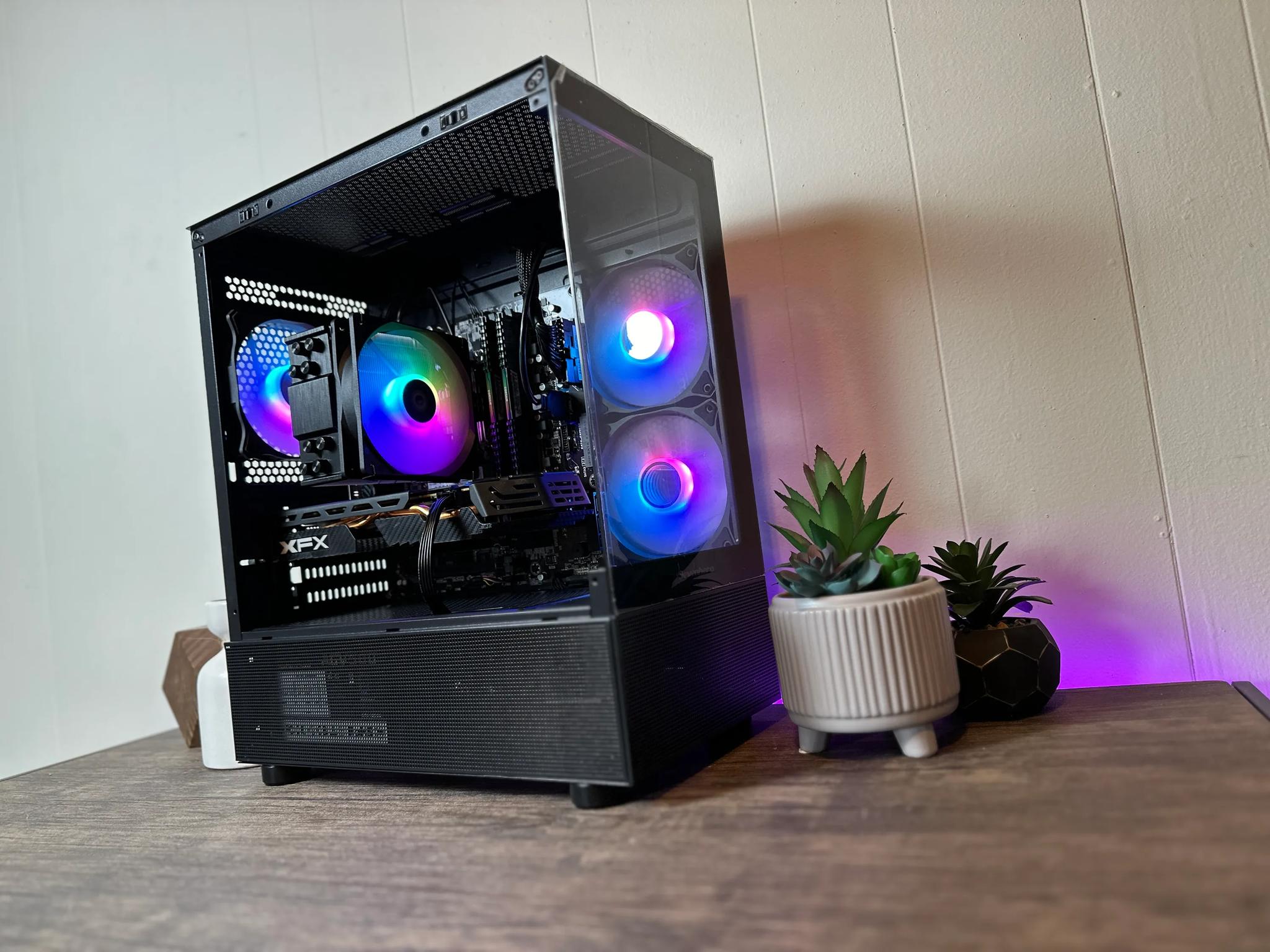 Budget/Entry Gaming PC! i5 7600, RX580 8GB, 16gb DDR4, 512GB NVME M.2 SSD! ARGB Fans!