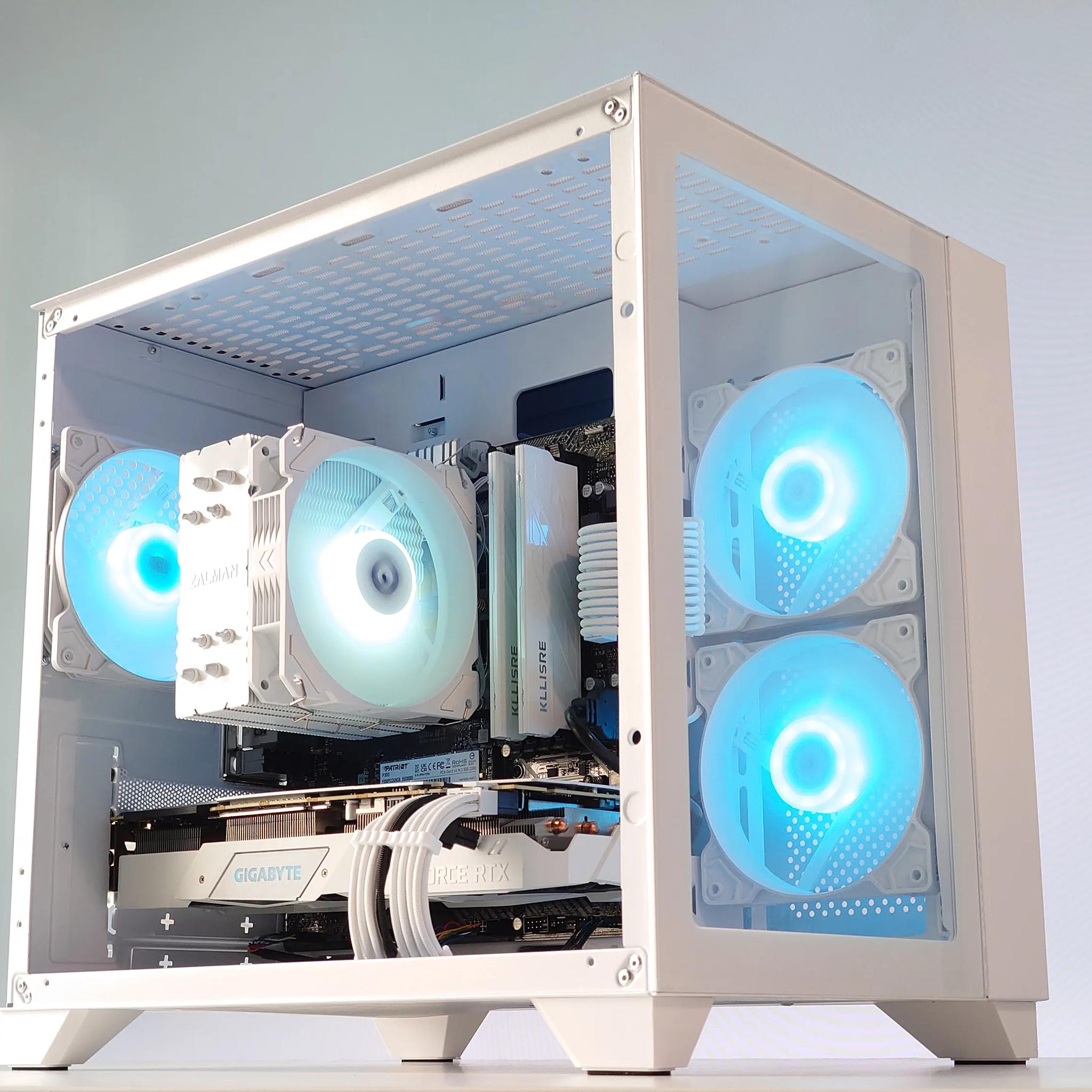 🤍🏔️Alaska🏔️❄️Gaming PC❄️NVIDIA RTX 2070 Super❄️AMD Ryzen 5 3600 6 core❄️16GB DDR4❄️1TB NVME SSD
