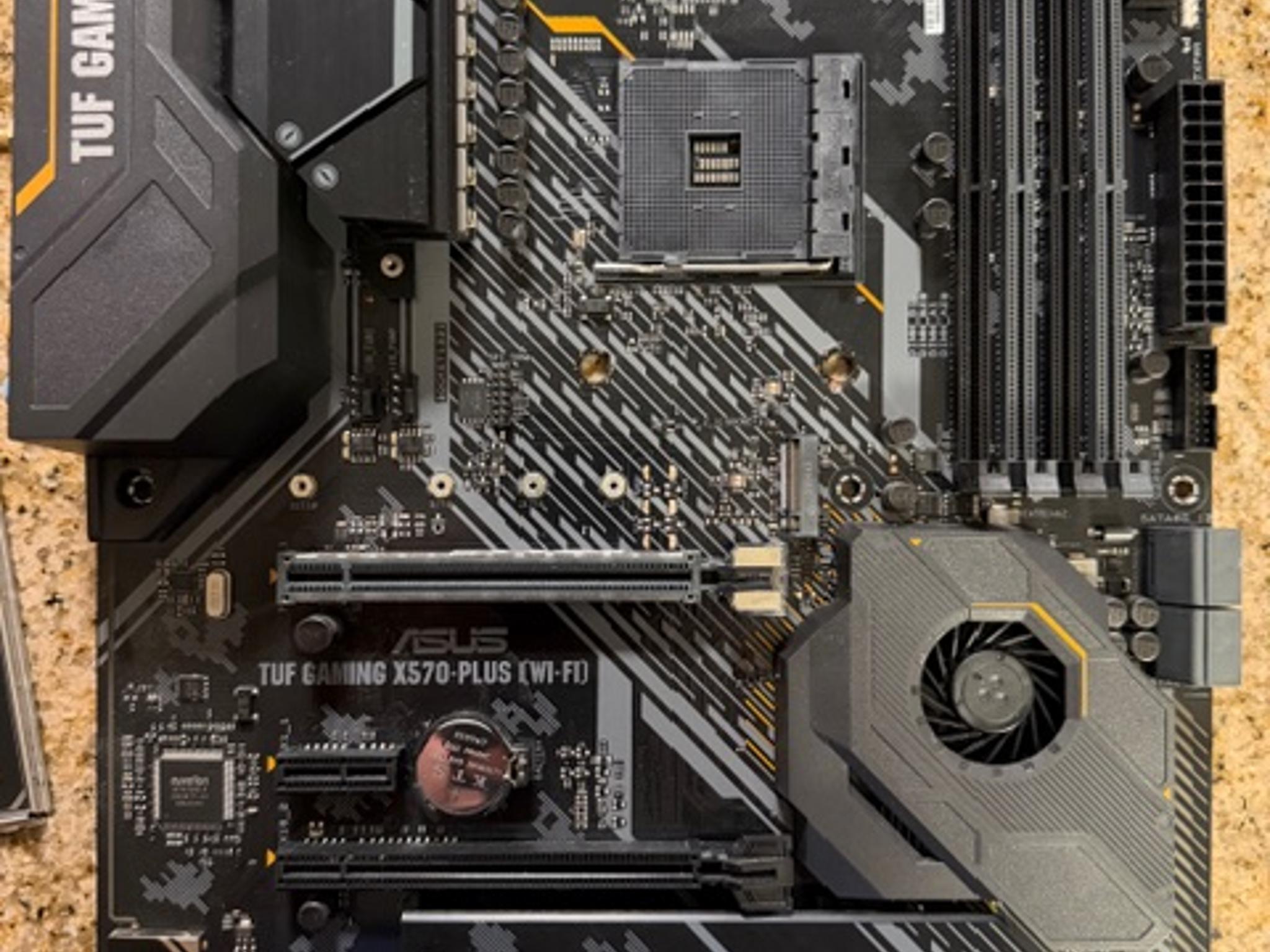 ASUS TUF Gaming X570-Plus Wi-Fi AM4 Zen 3 Ryzen 5000 & 3rd Gen Ryzen ATX Motherboard PCIe 4.0